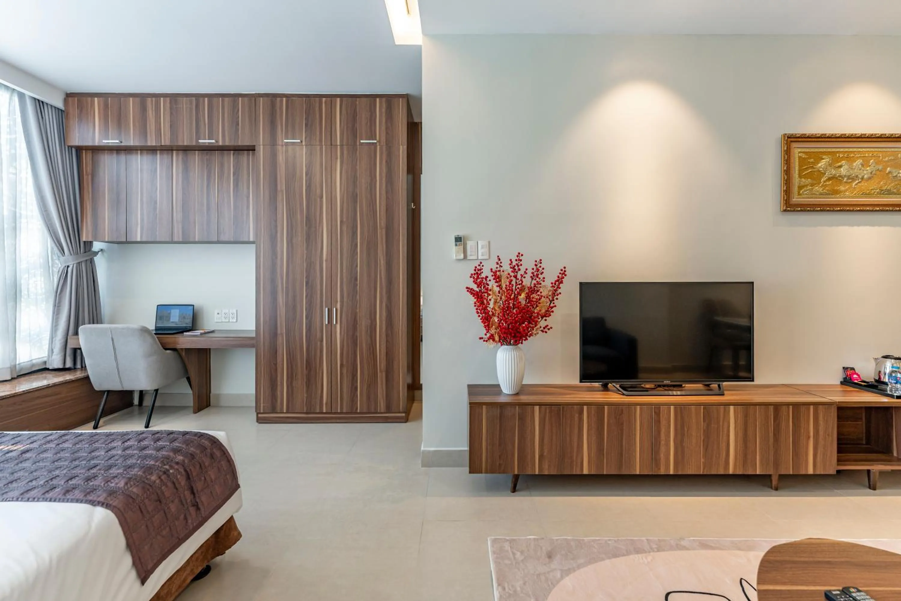 Bed in Thanh Long Hotel - Apartment