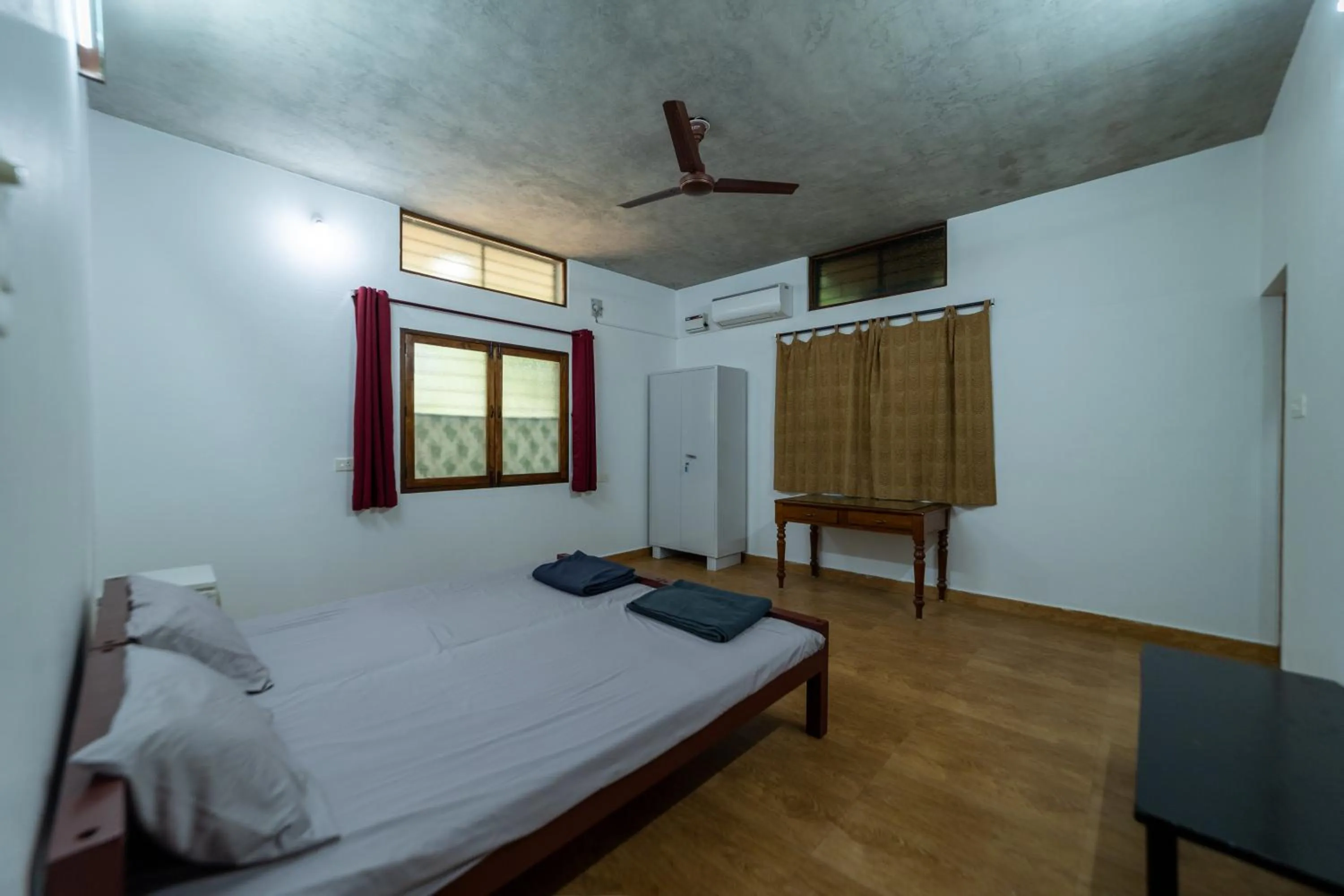 Bed in Aurovidya Retreat