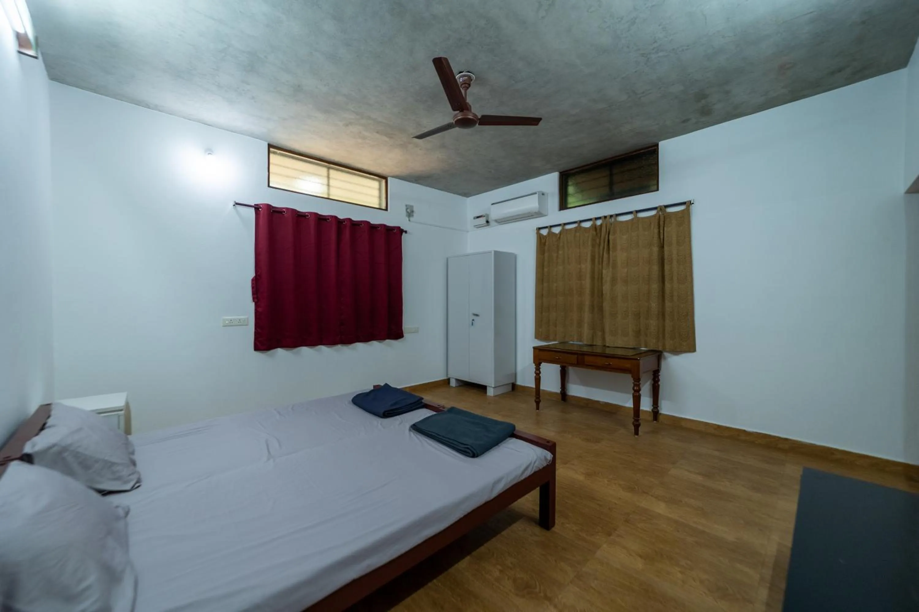 Bedroom in Aurovidya Retreat