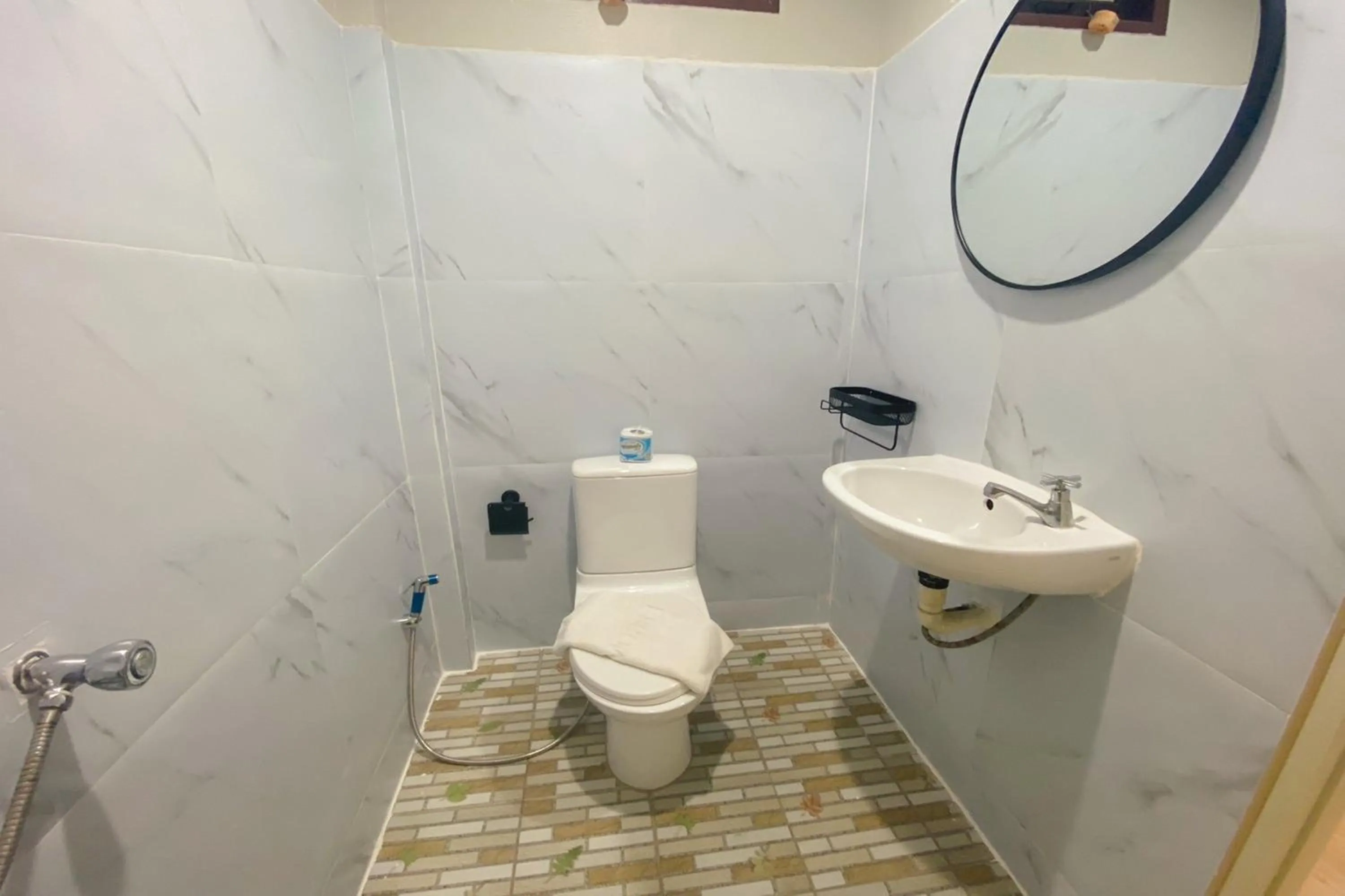 Shower in House No.2 Village