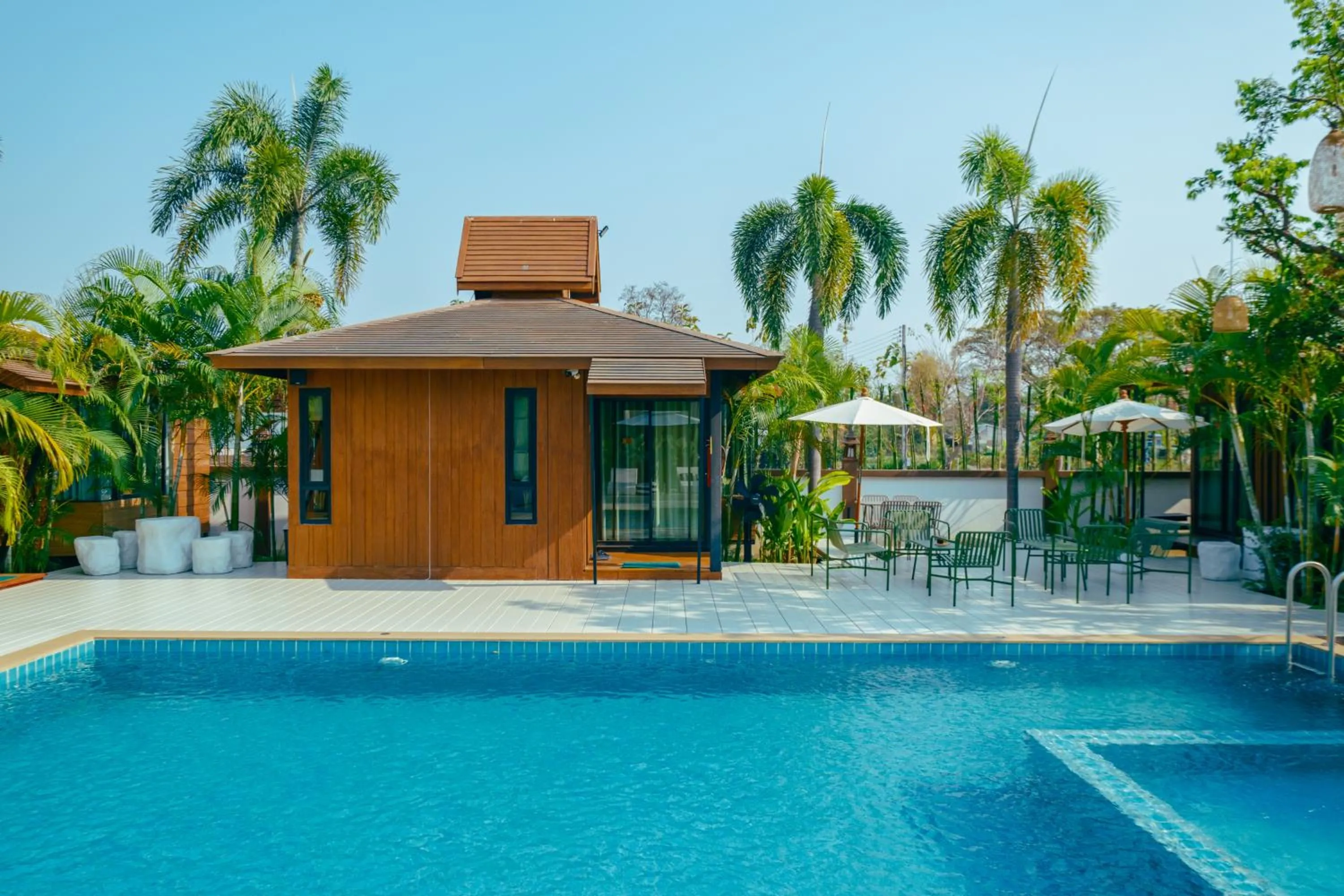 Swimming pool in R1 Resort Rajapruek Chiangmai