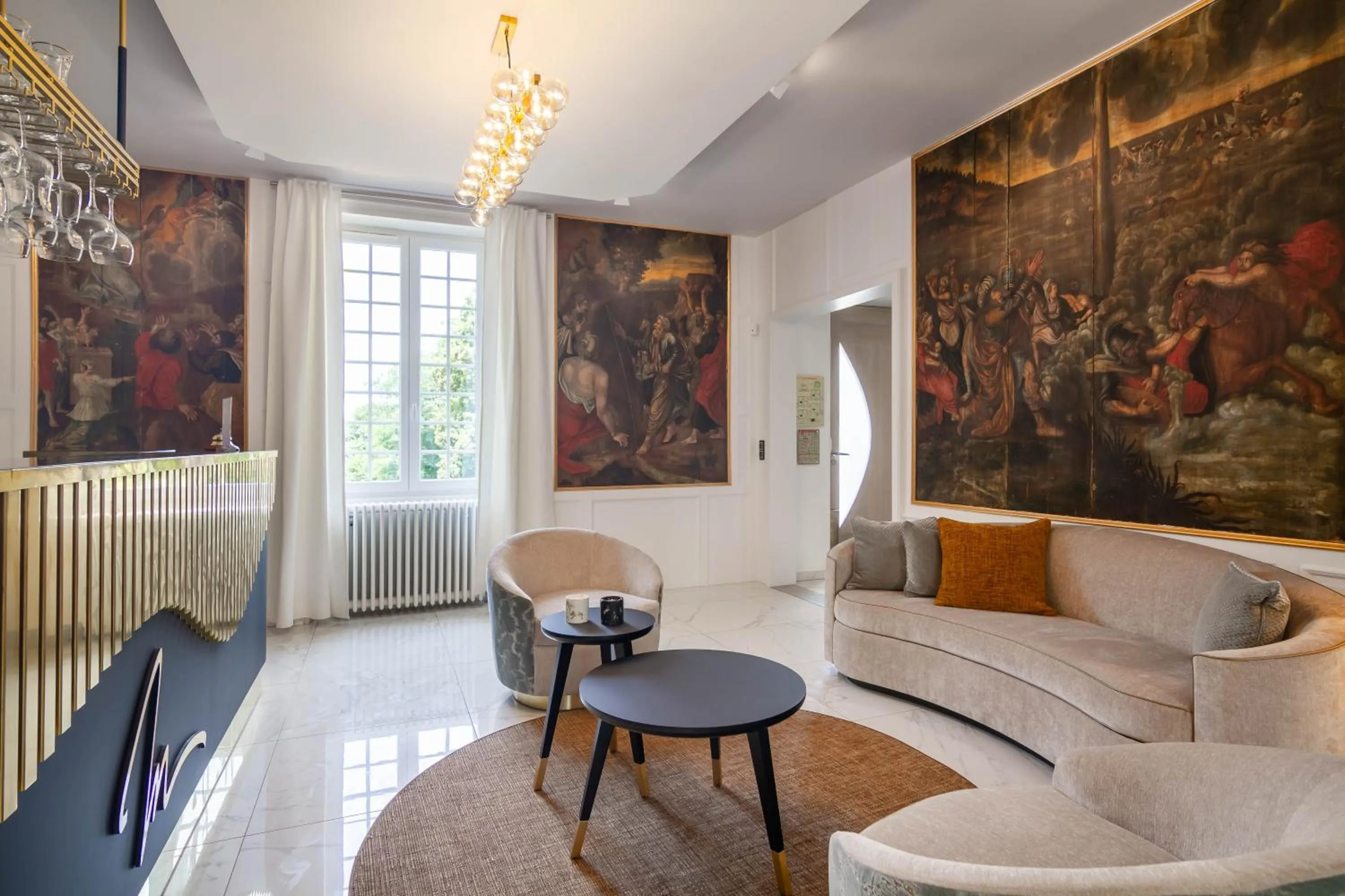 Decorative detail in Château de Maraval