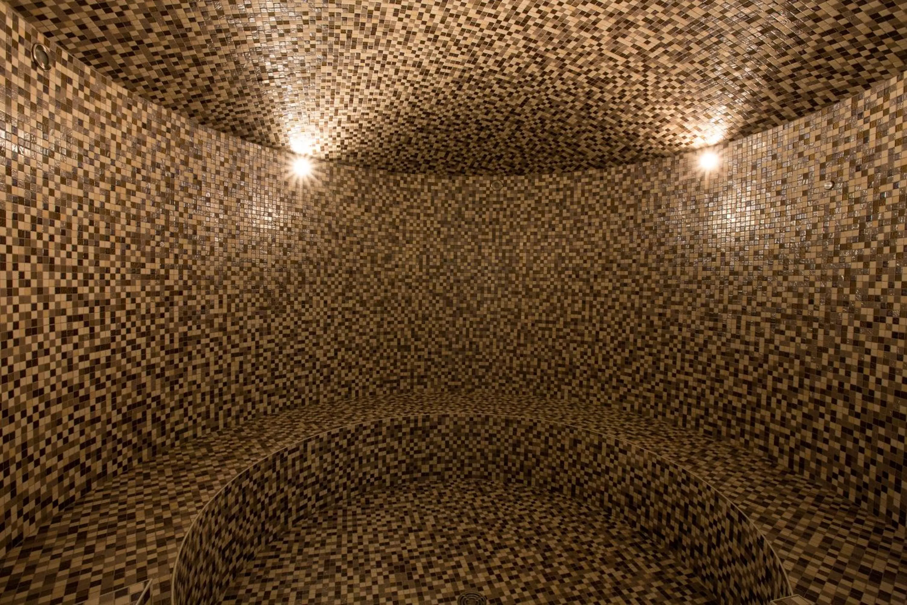 Steam room in Château de Maraval