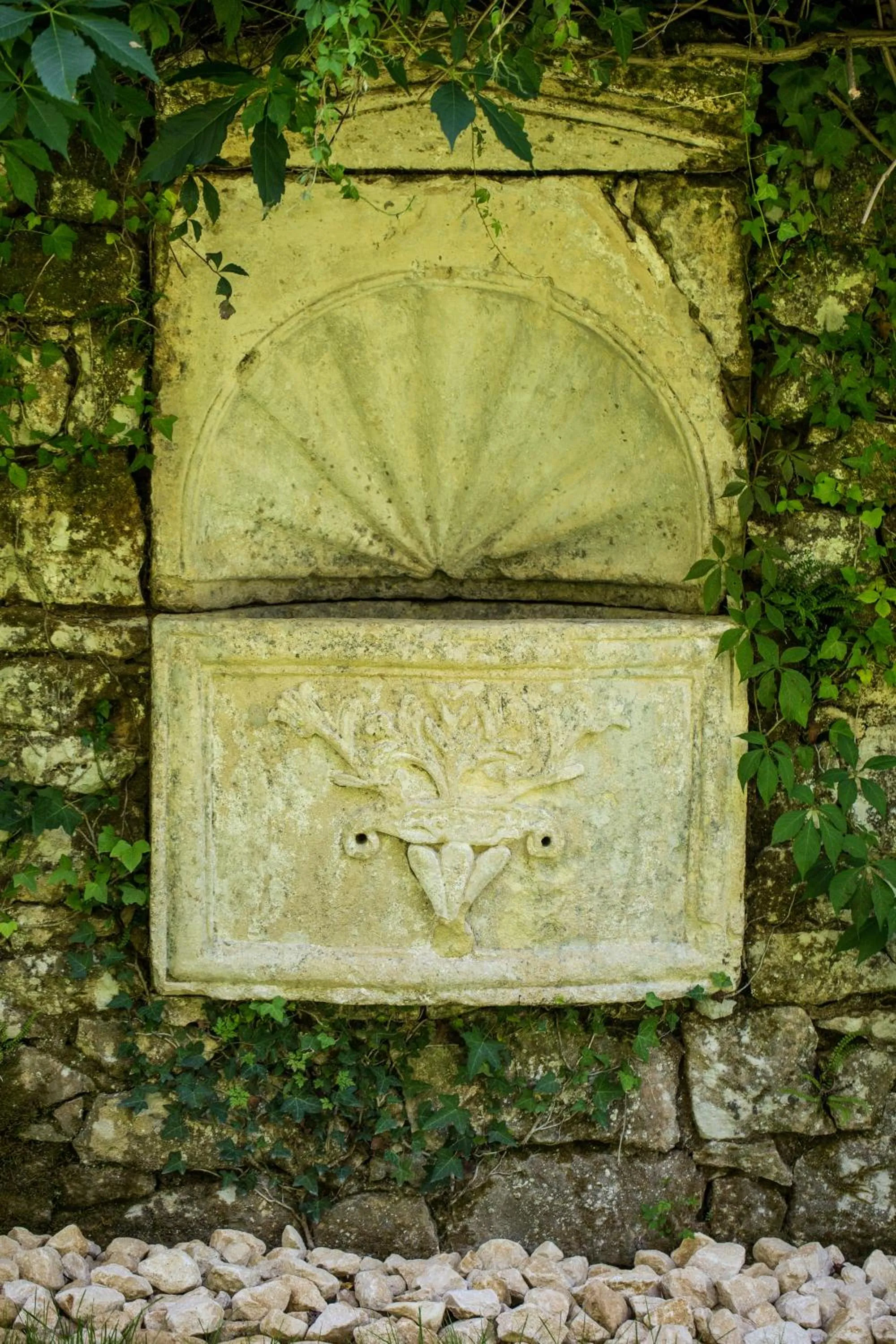 Garden in Château de Maraval