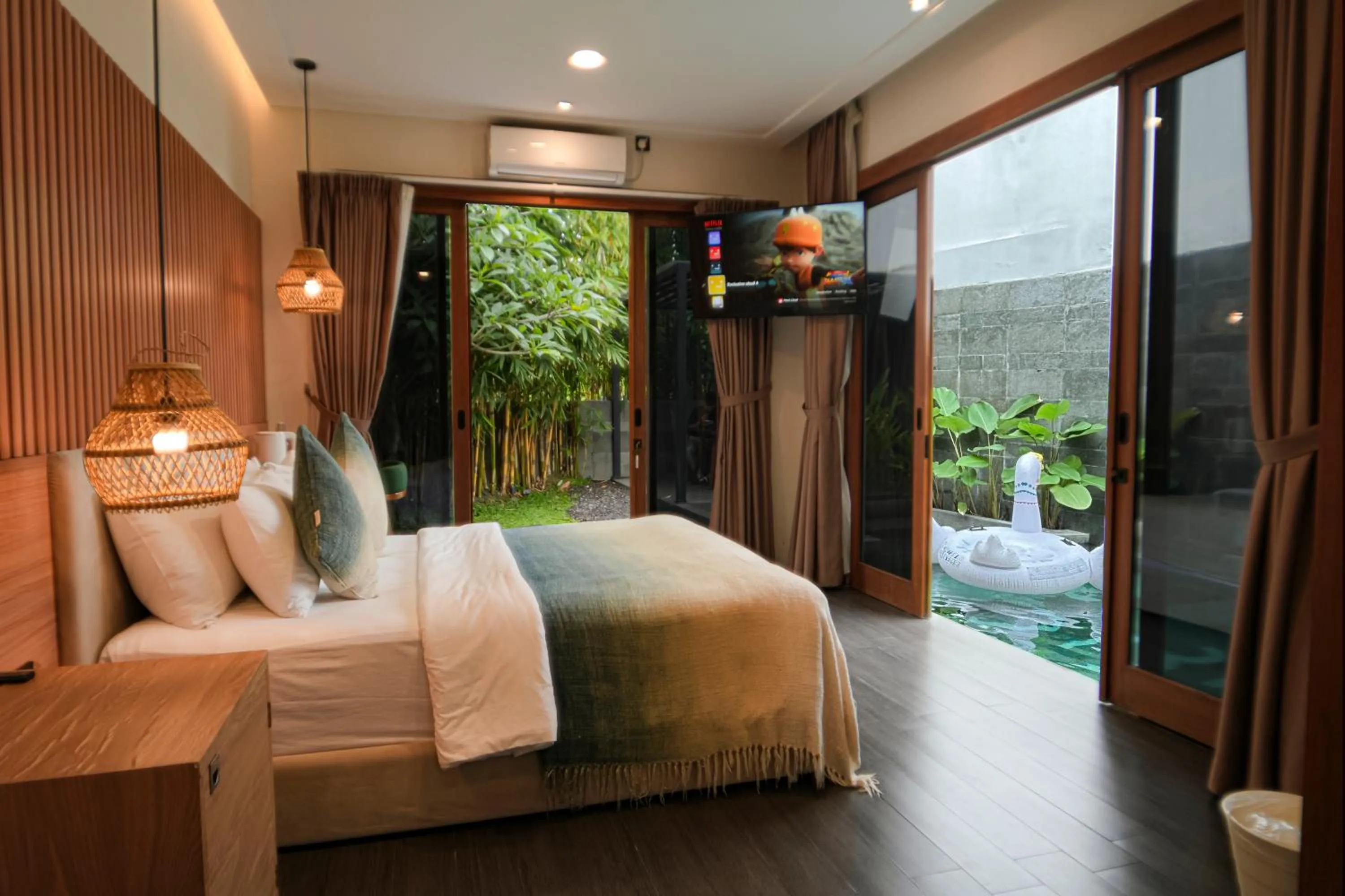 Bedroom, Bed in Villa Di Bali