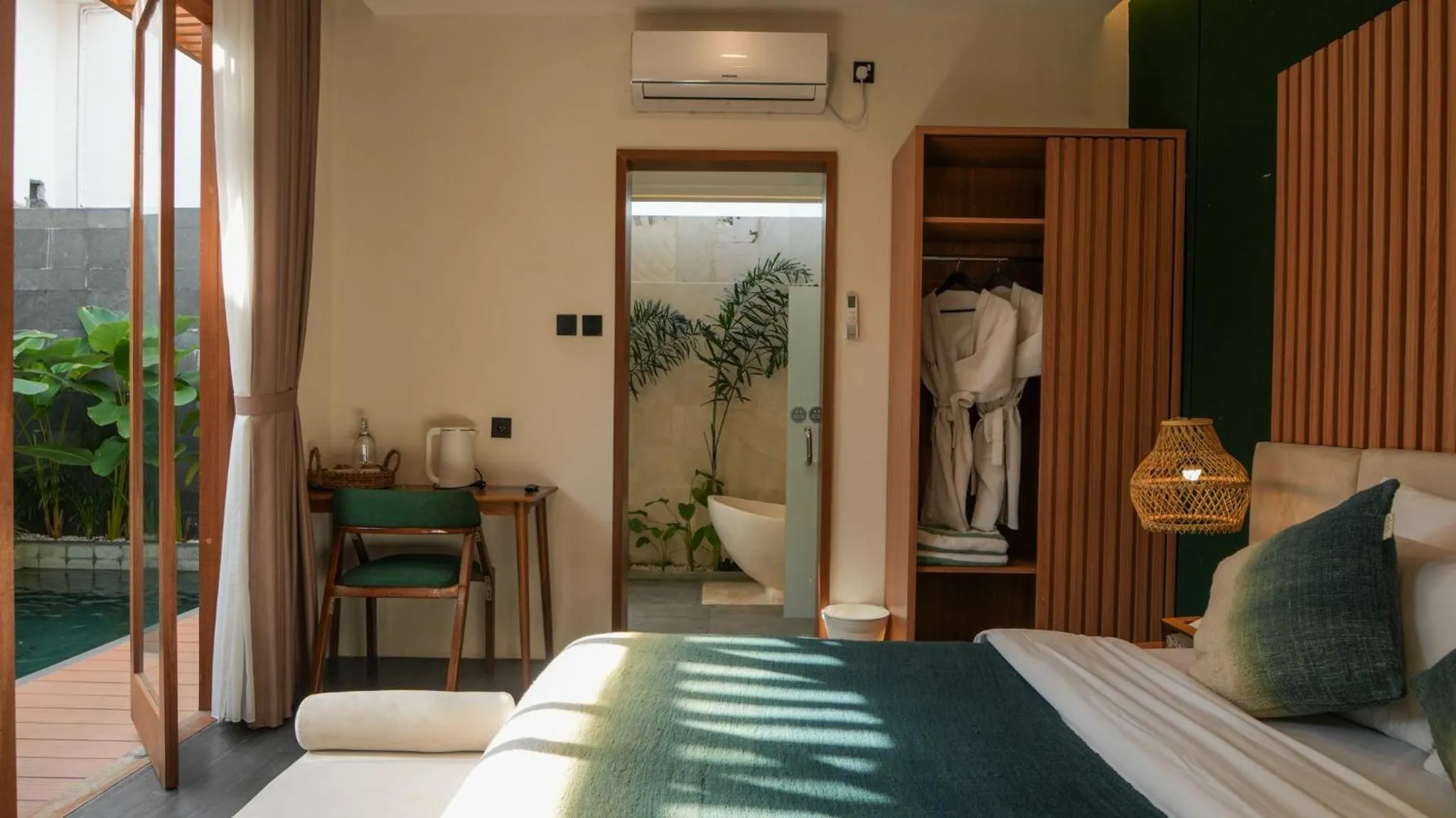 Bed in Villa Di Bali