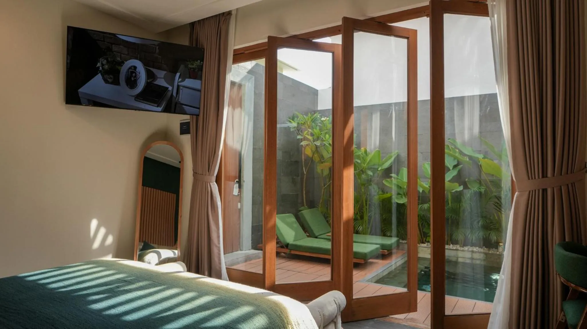 Bed in Villa Di Bali