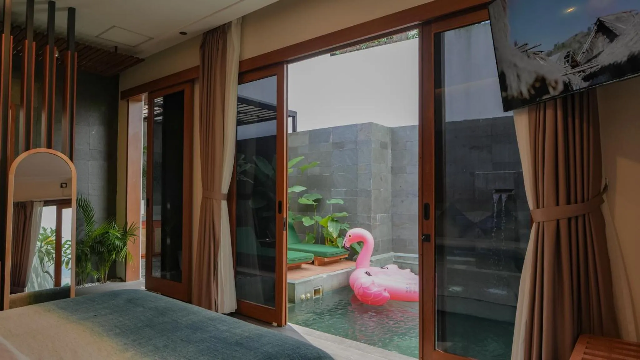 Bedroom, Bed in Villa Di Bali