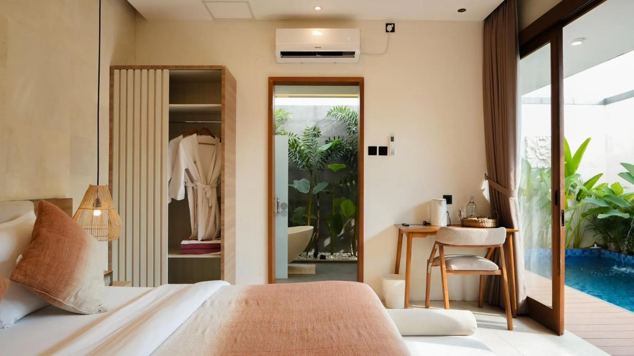 Bed in Villa Di Bali