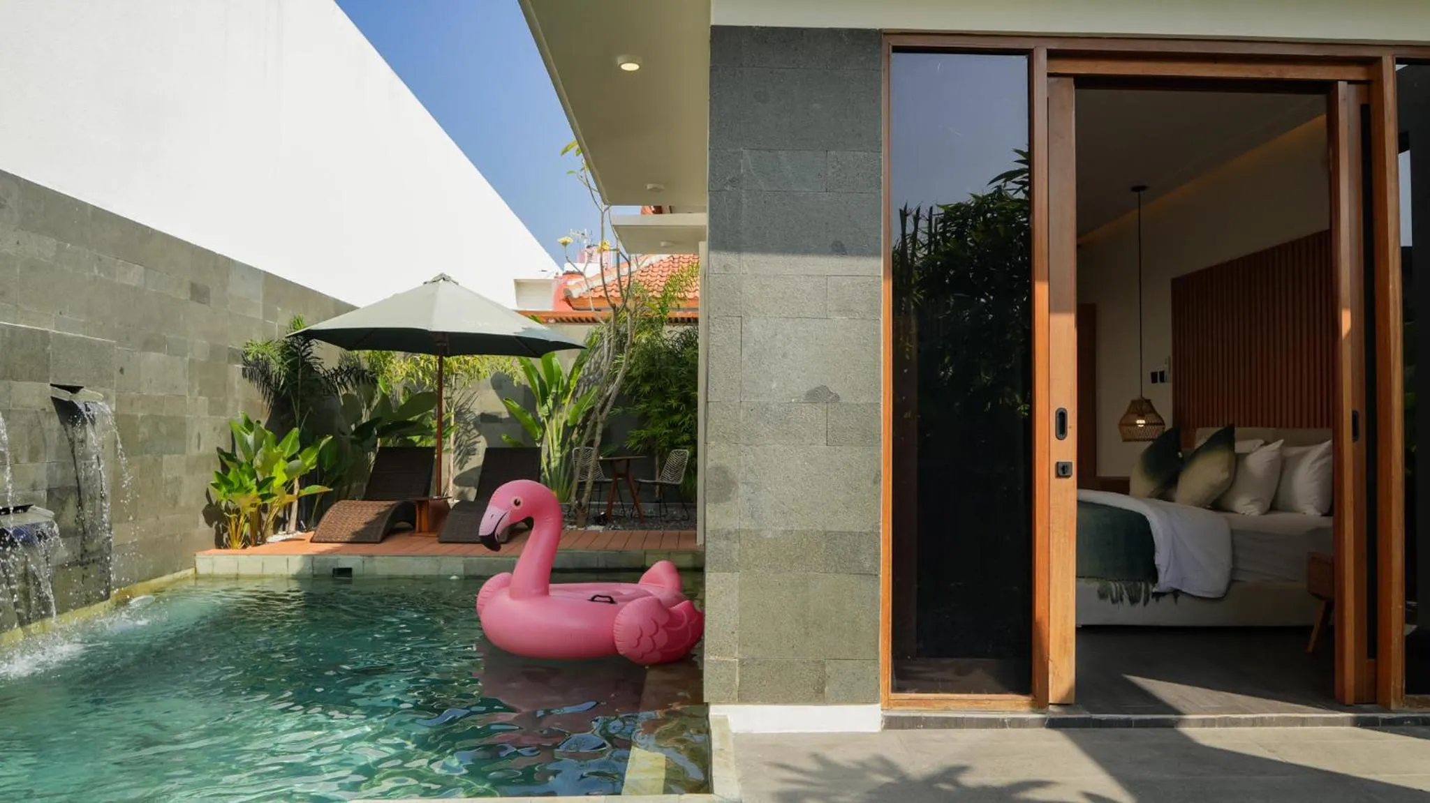 Swimming pool in Villa Di Bali