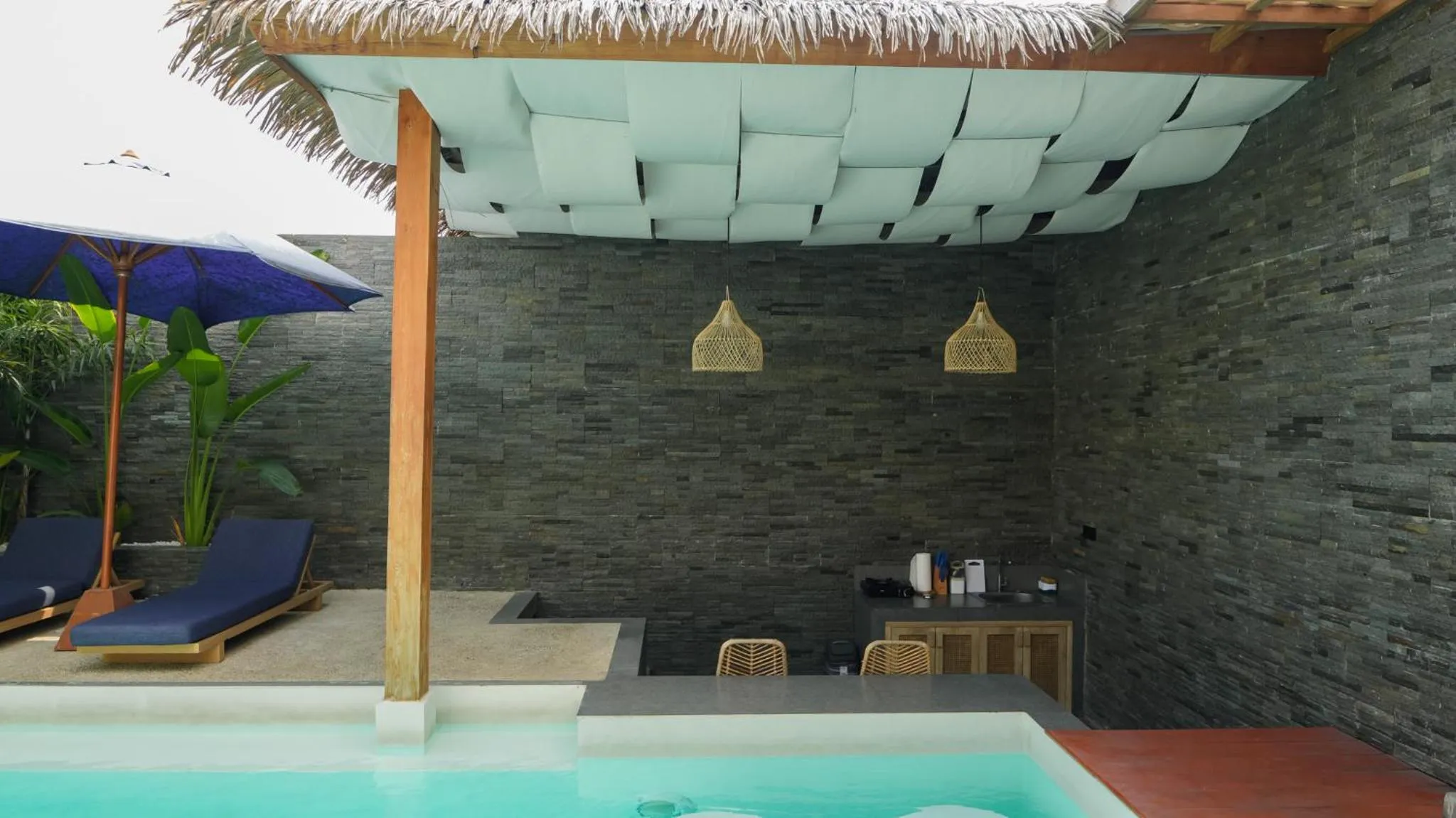 Bird's eye view in Villa Di Bali