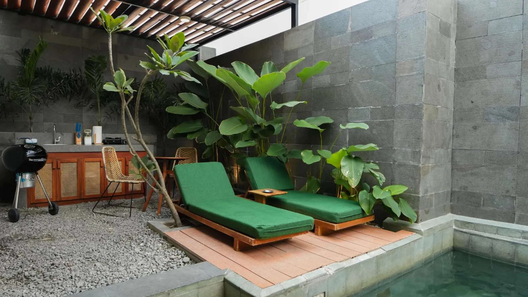 Natural landscape in Villa Di Bali