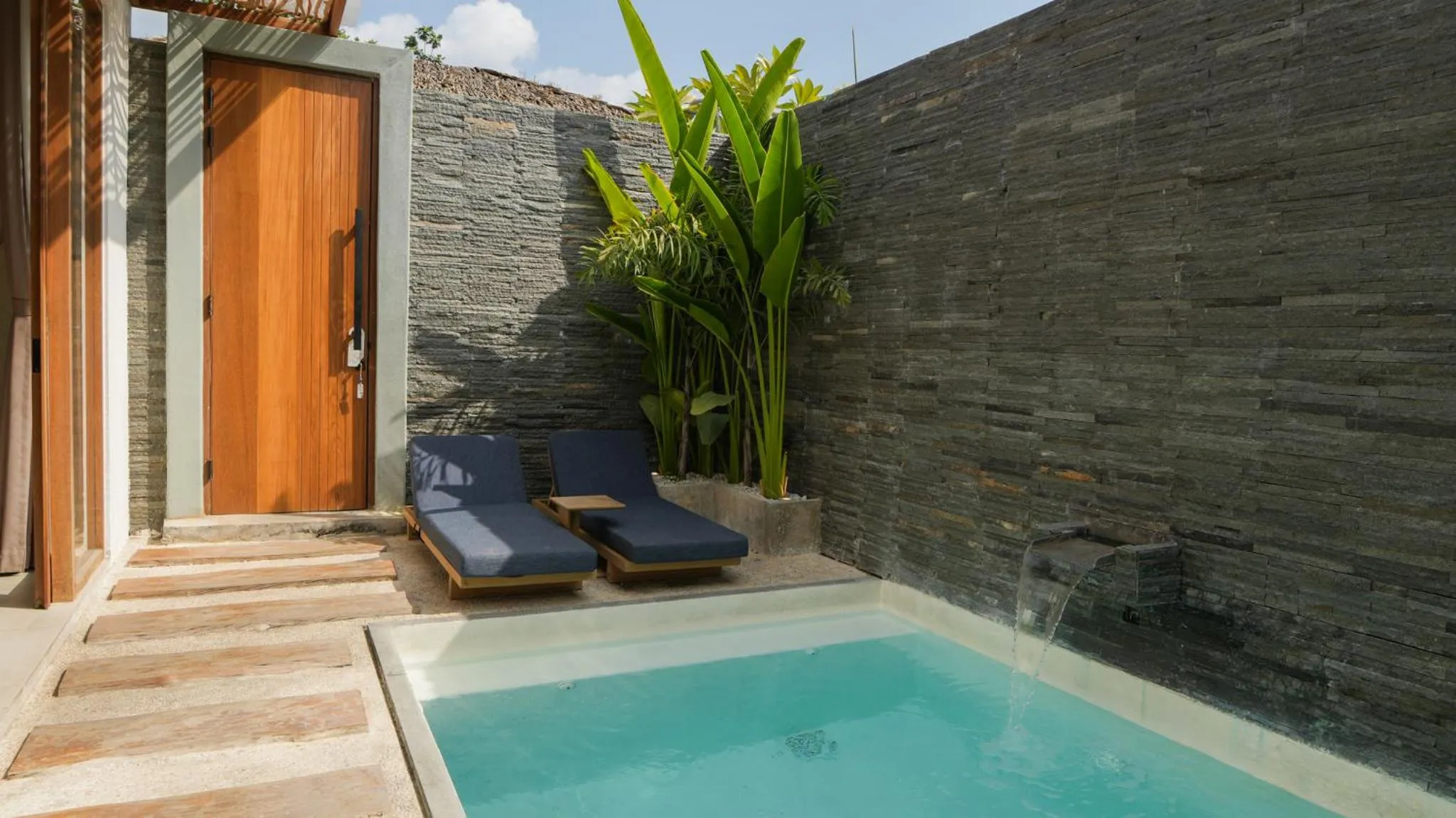 Pool view in Villa Di Bali