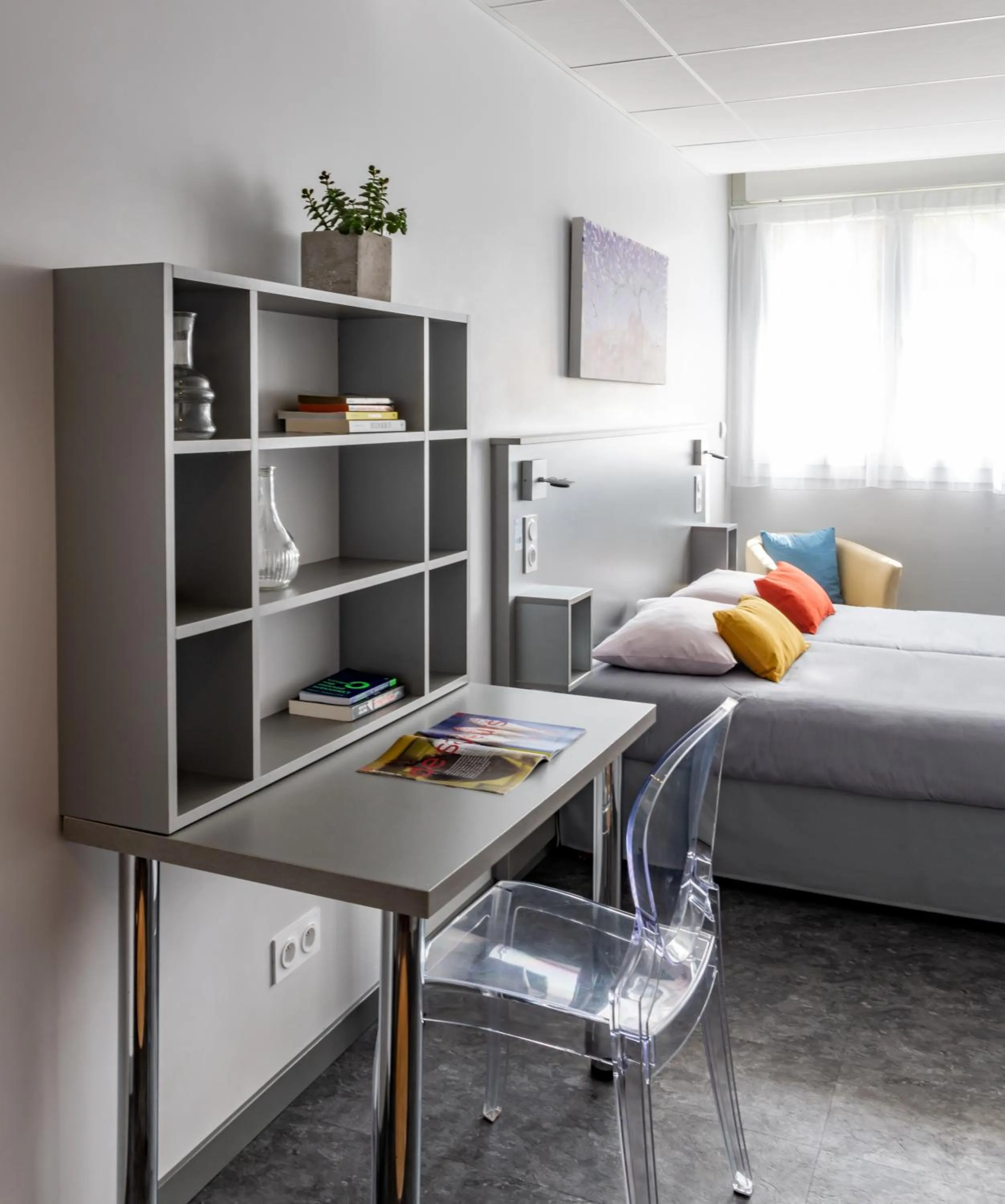 Bed in Smartappart Lorient