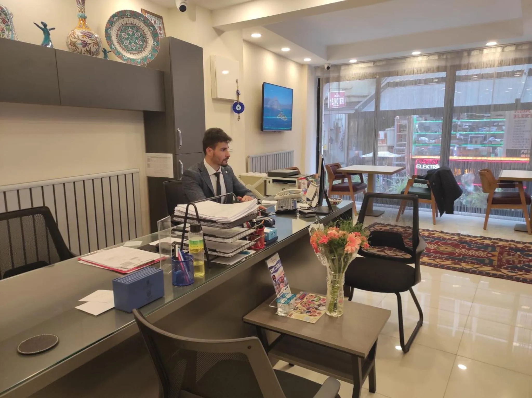 Lobby or reception in Hotel Esve Istanbul