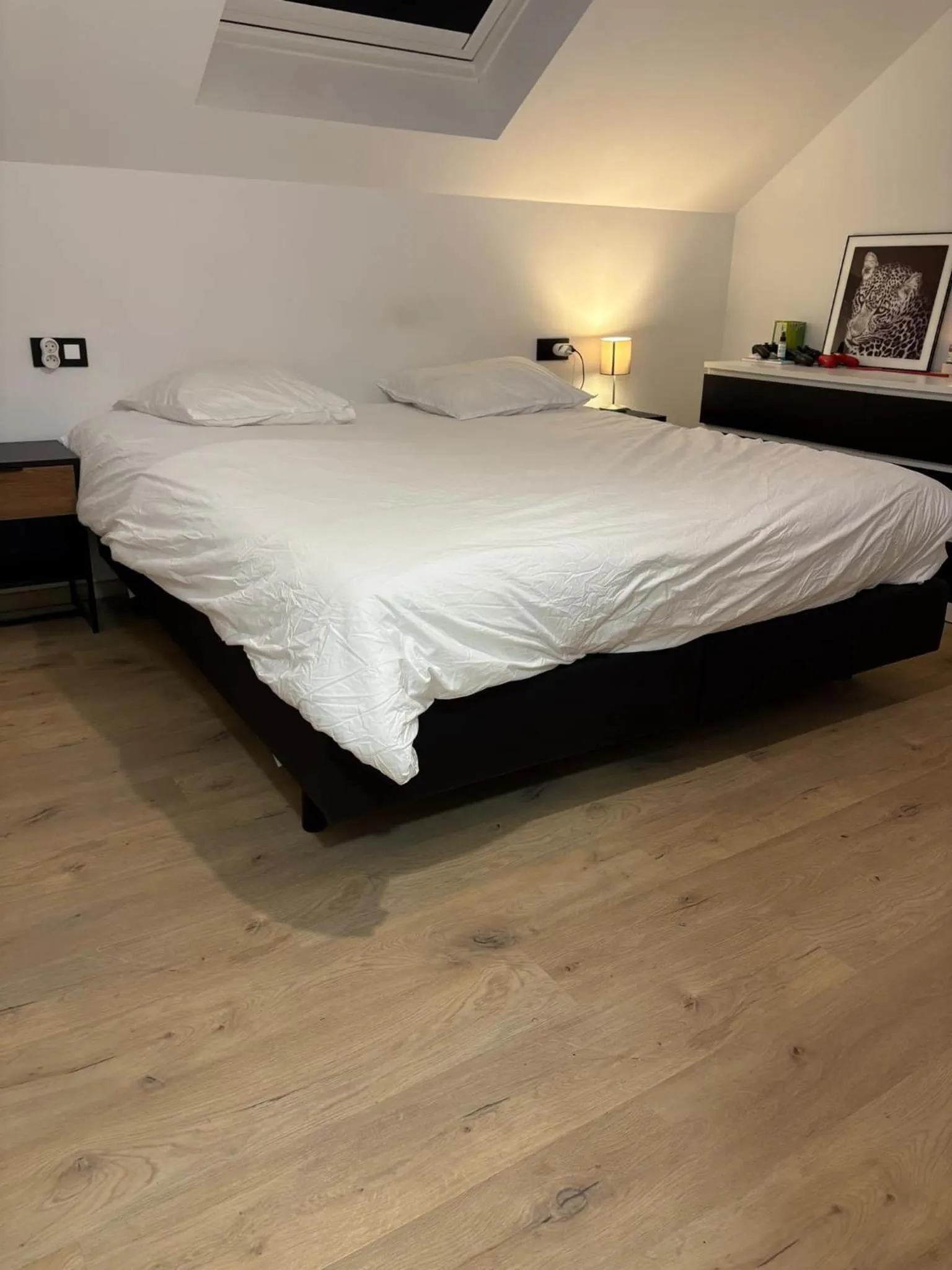 Bed in B&B Au coin des sources