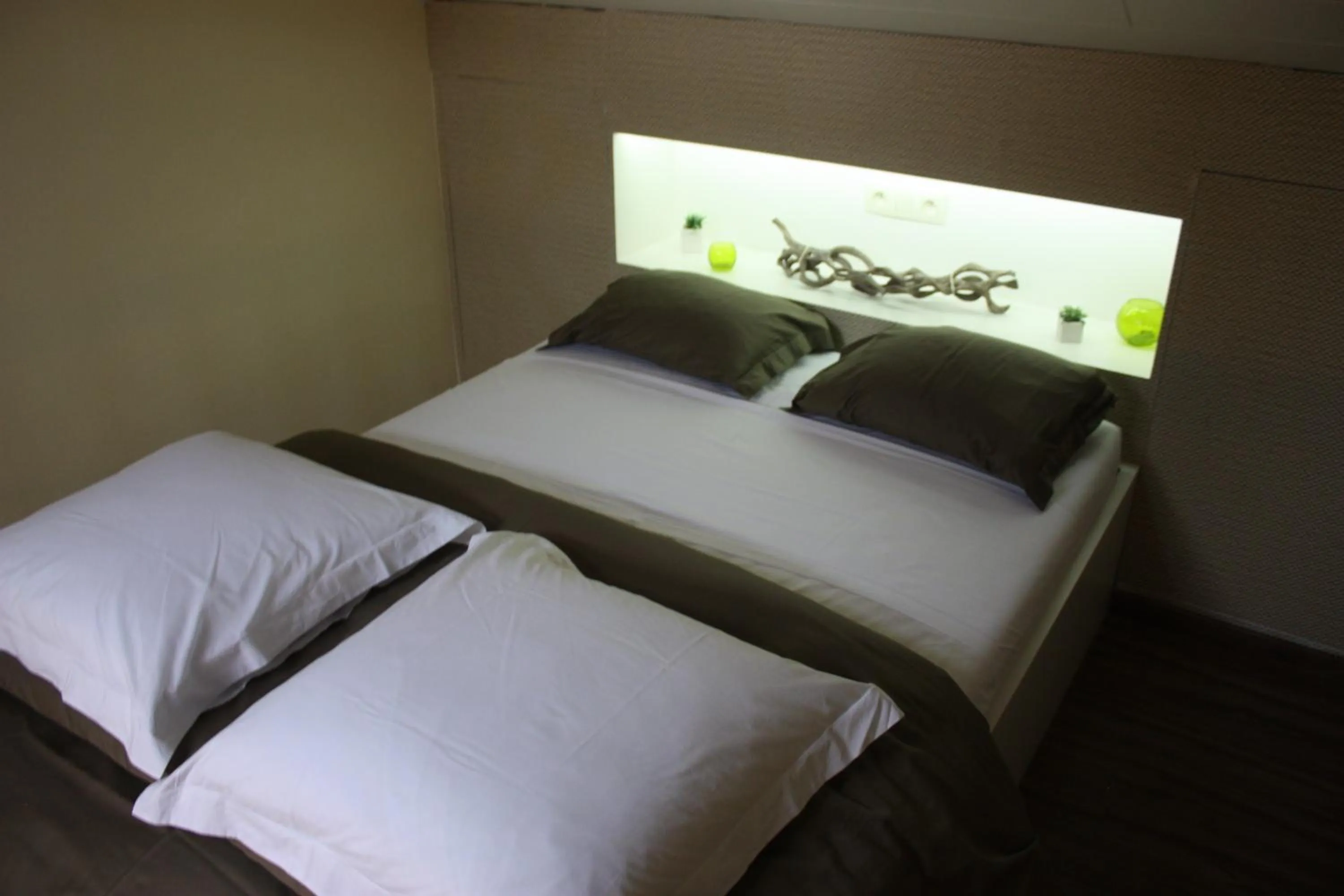 Bed in B&B Au coin des sources