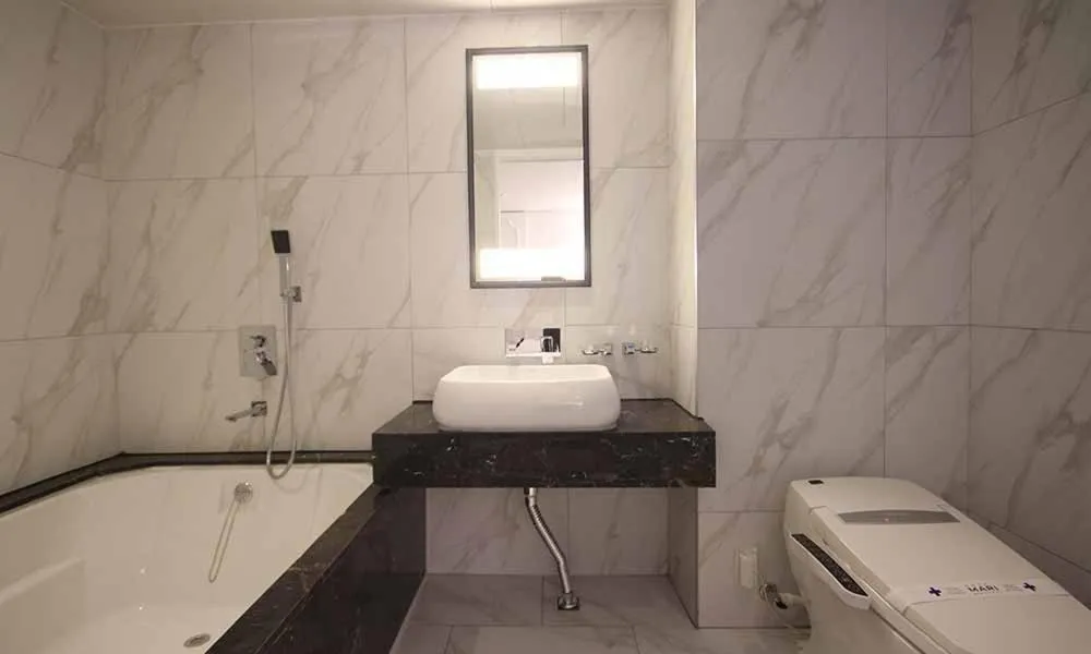 Bathroom in Jeonju Mari Hotel