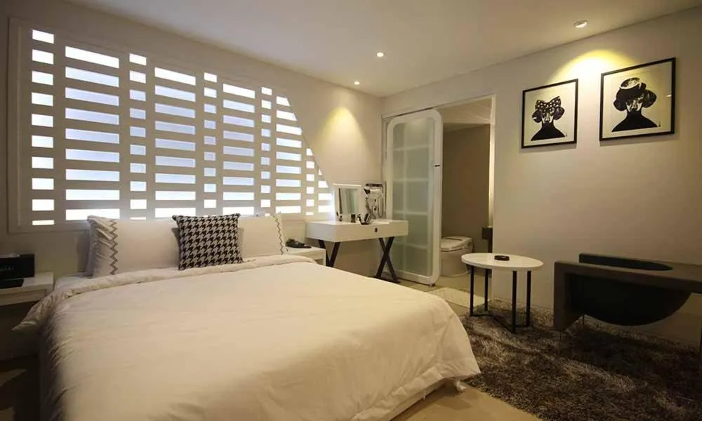 Photo of the whole room, Bed in Jeonju Mari Hotel