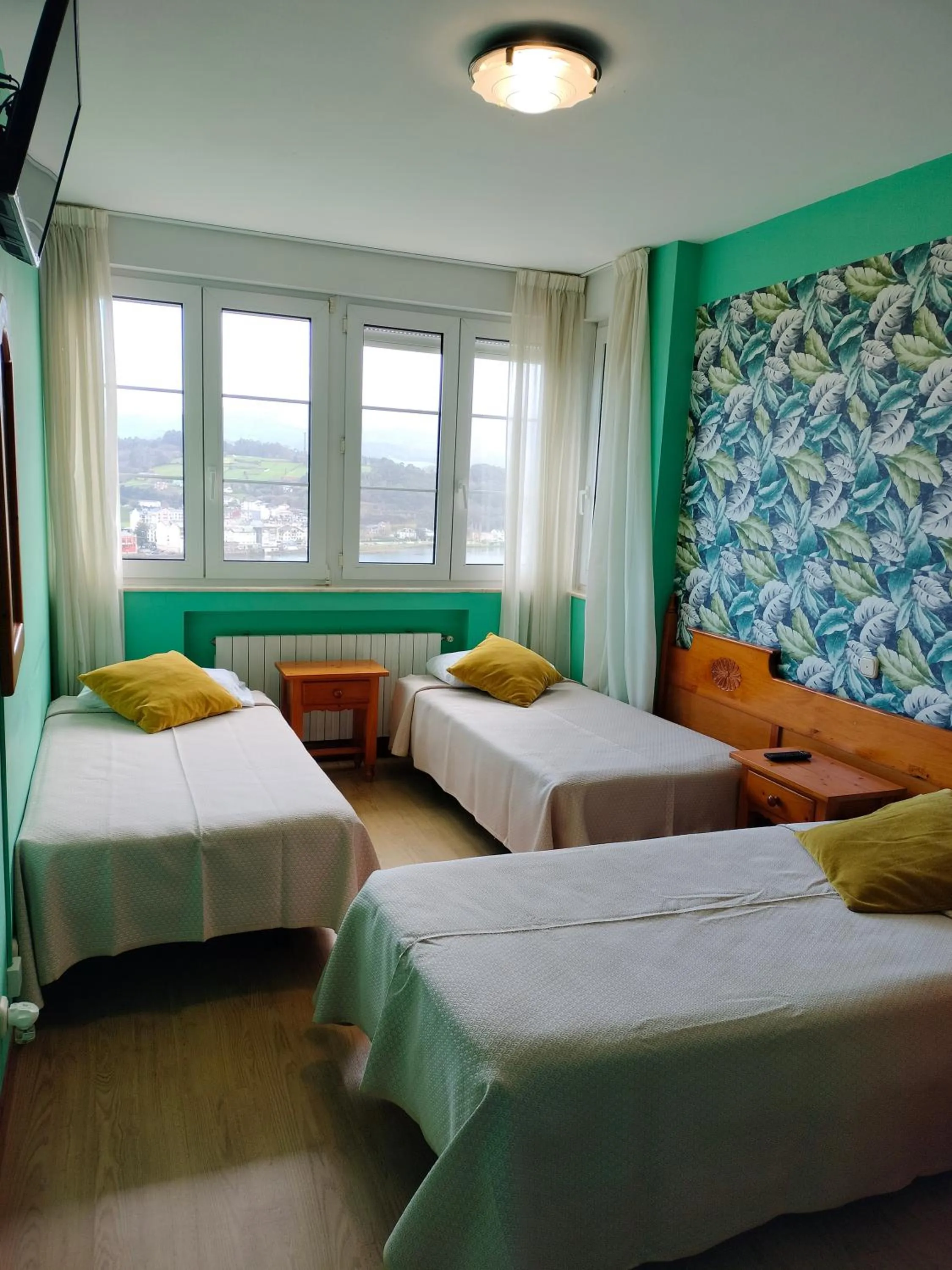 Decorative detail, Bed in Hotel Capellan