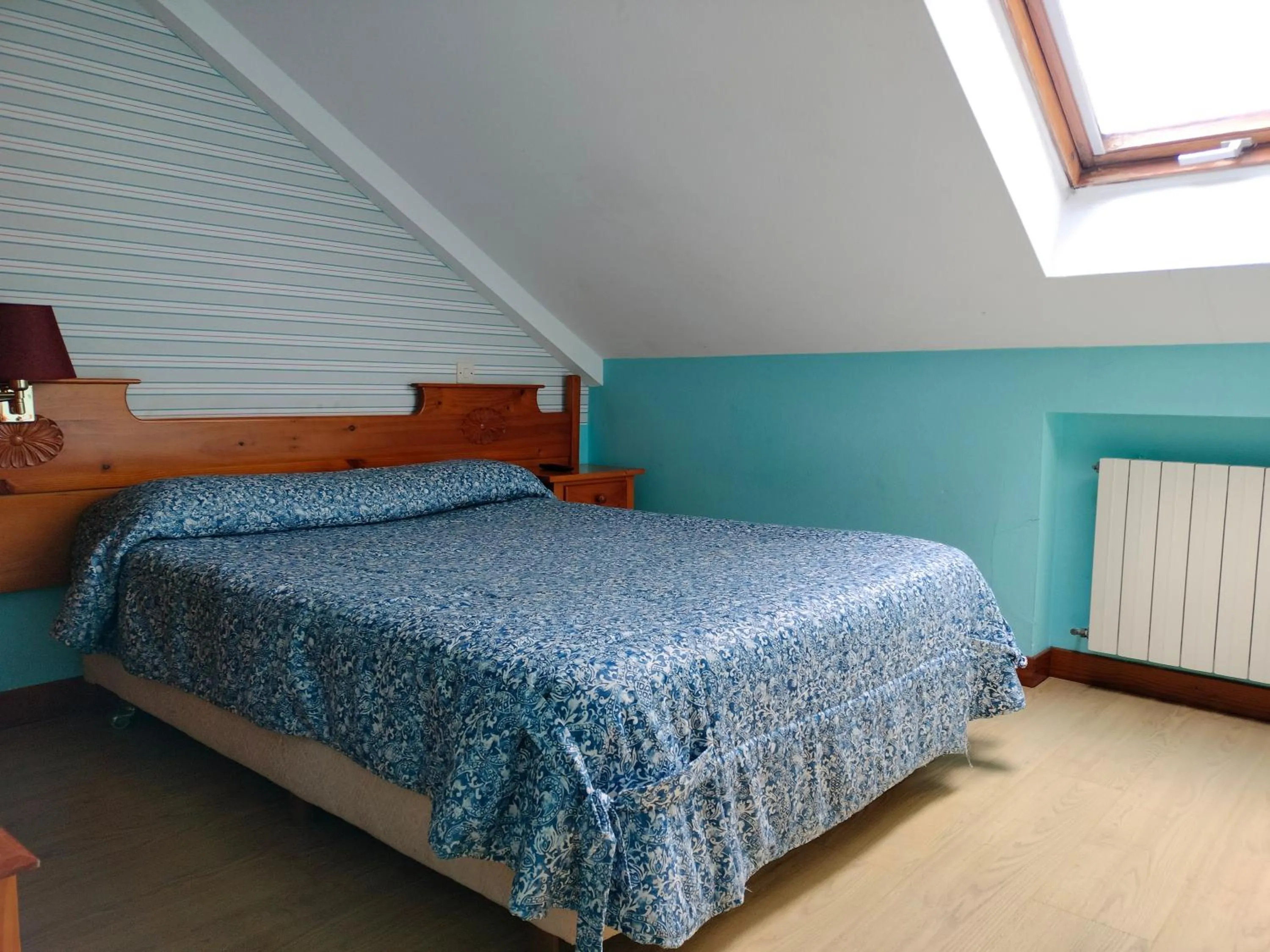 Decorative detail, Bed in Hotel Capellan