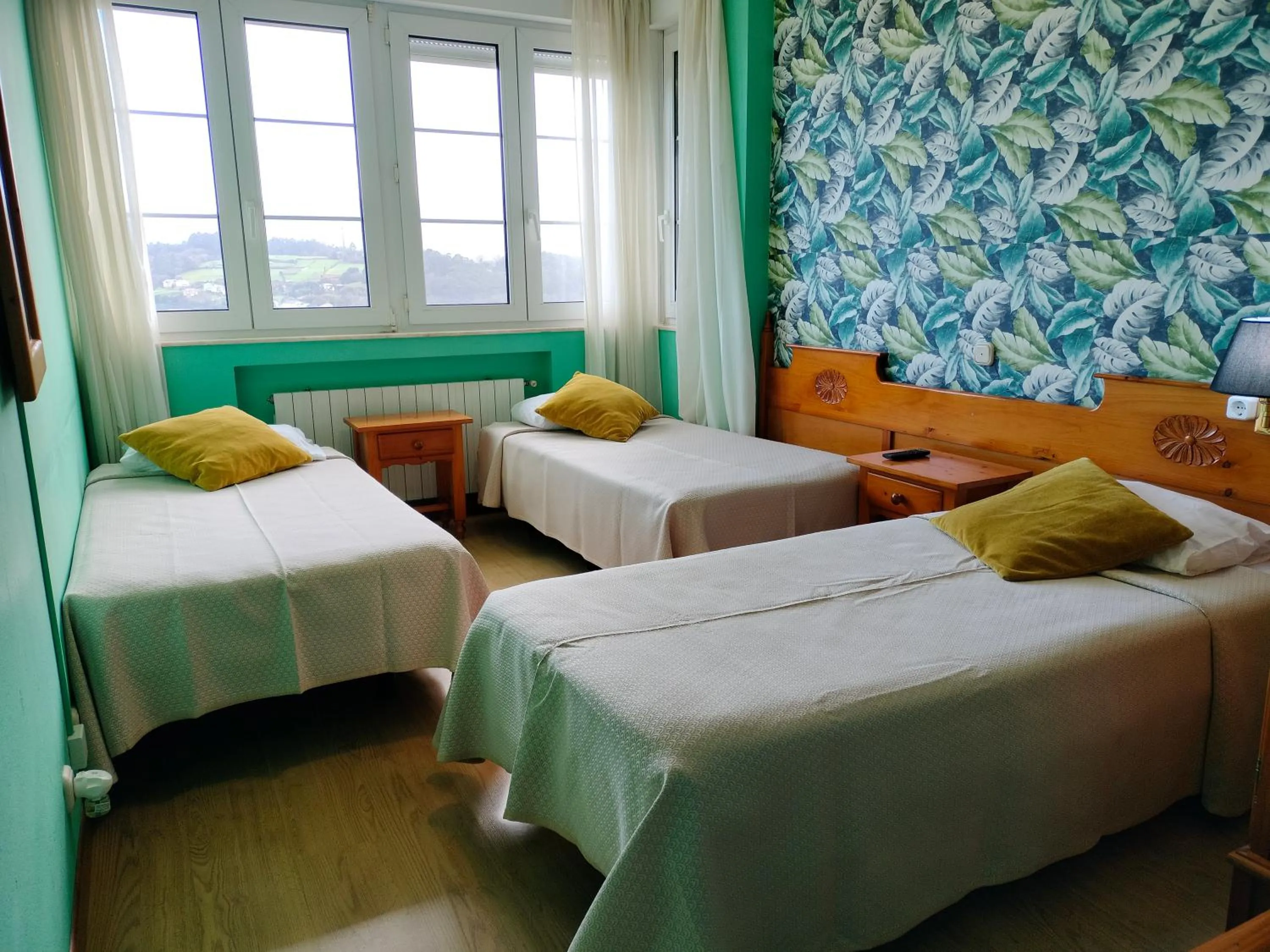 Decorative detail, Bed in Hotel Capellan