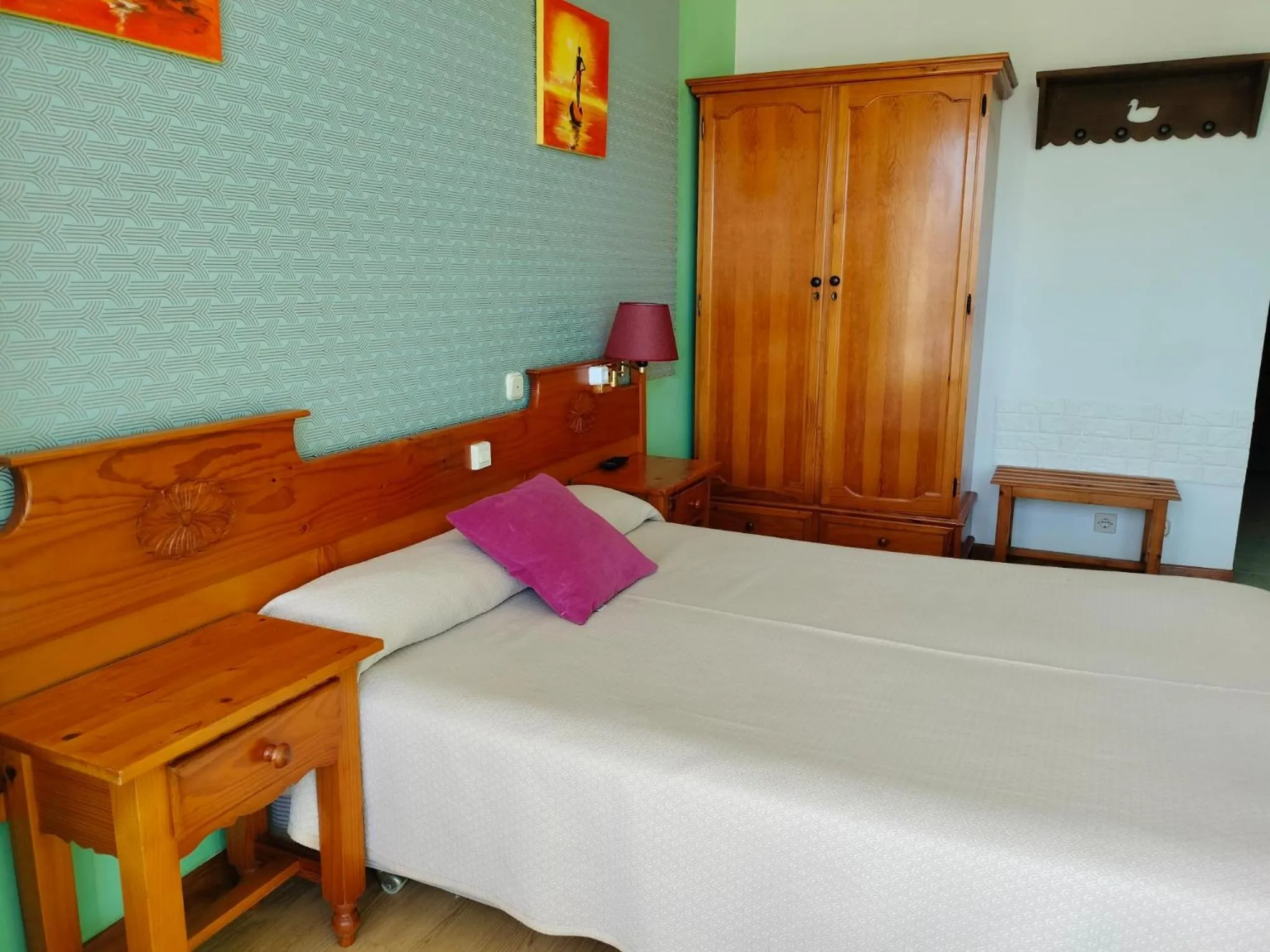 Bed in Hotel Capellan