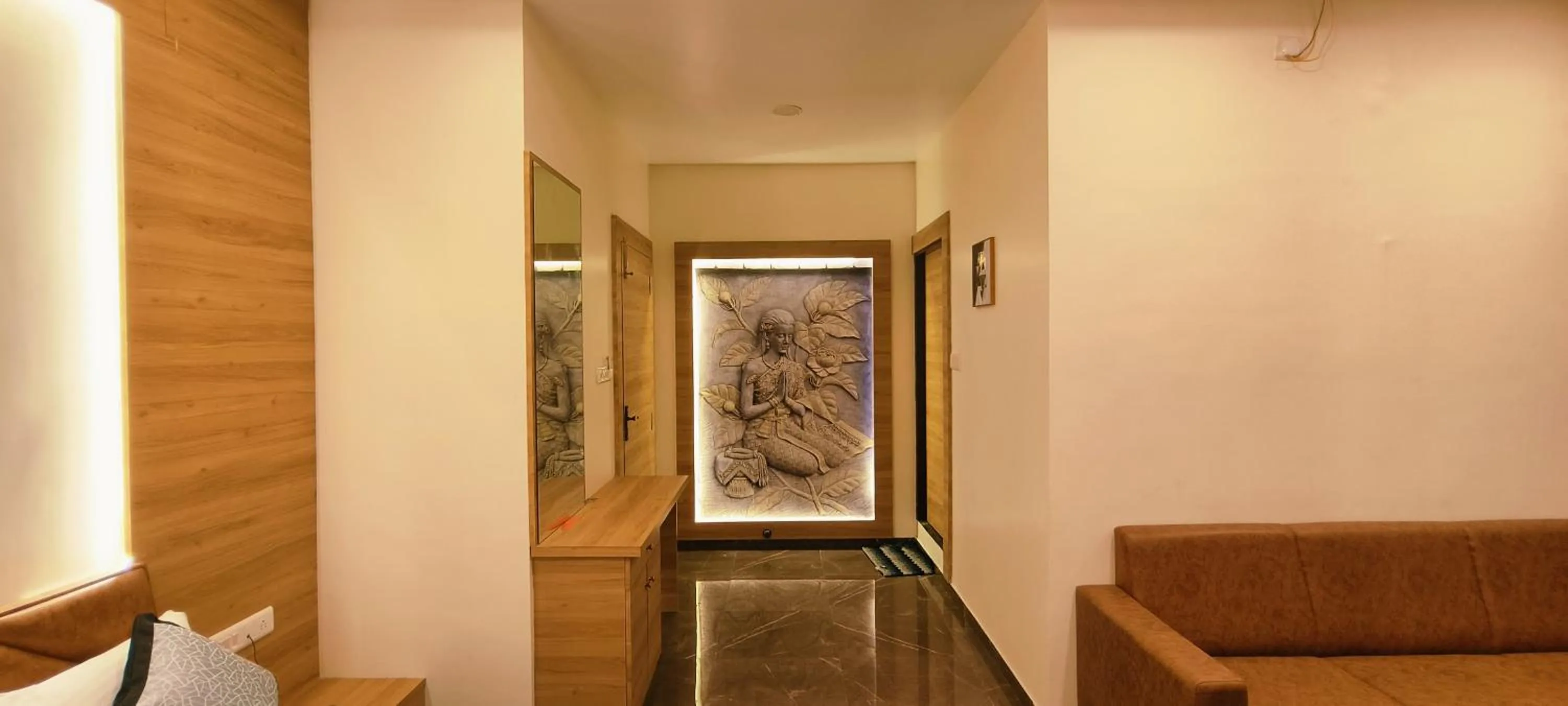 Living room in Hotel Krish villa