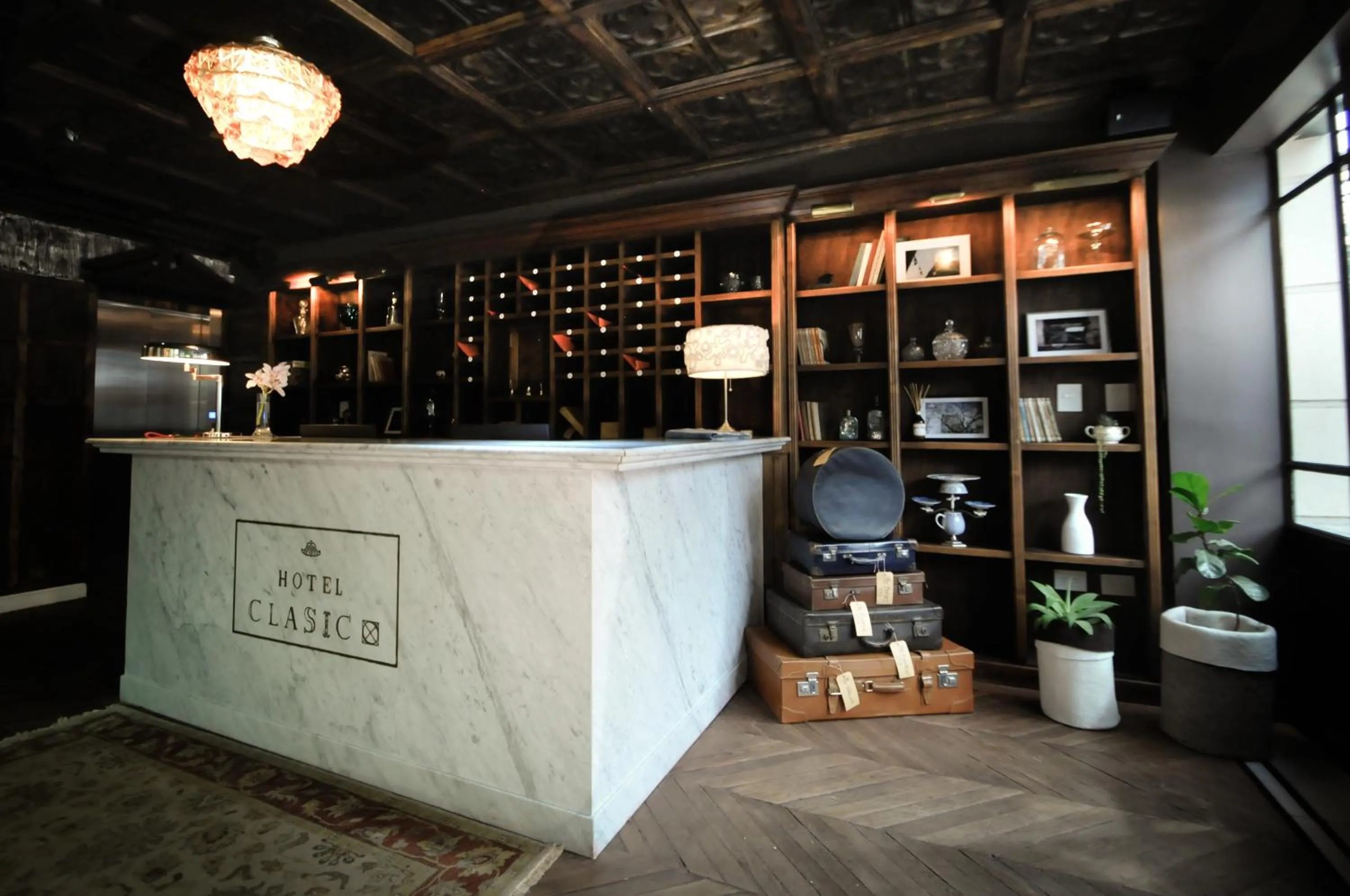 Lobby or reception in Hotel Clasico
