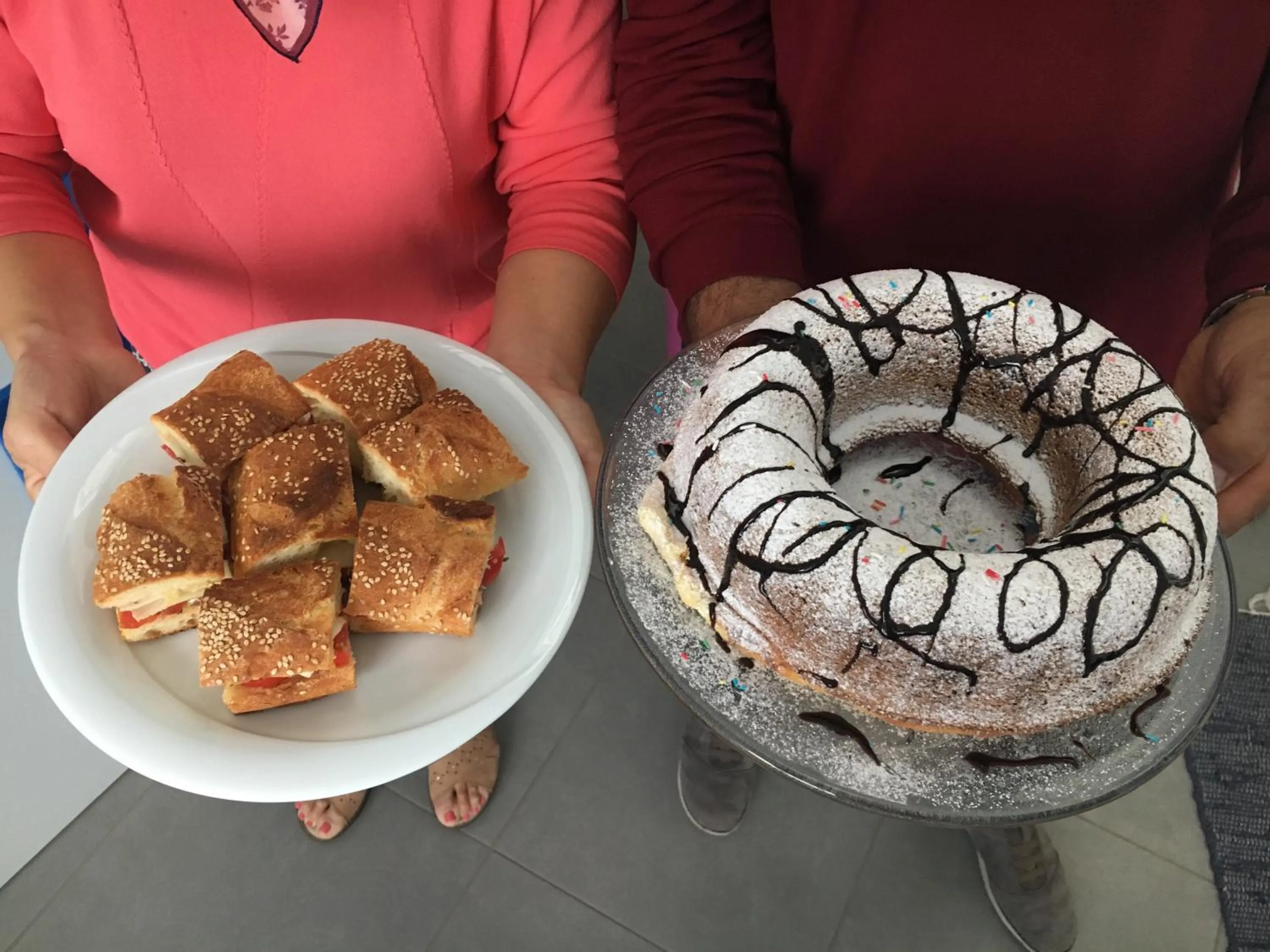 Lobby or reception in B&B Aria di Mare