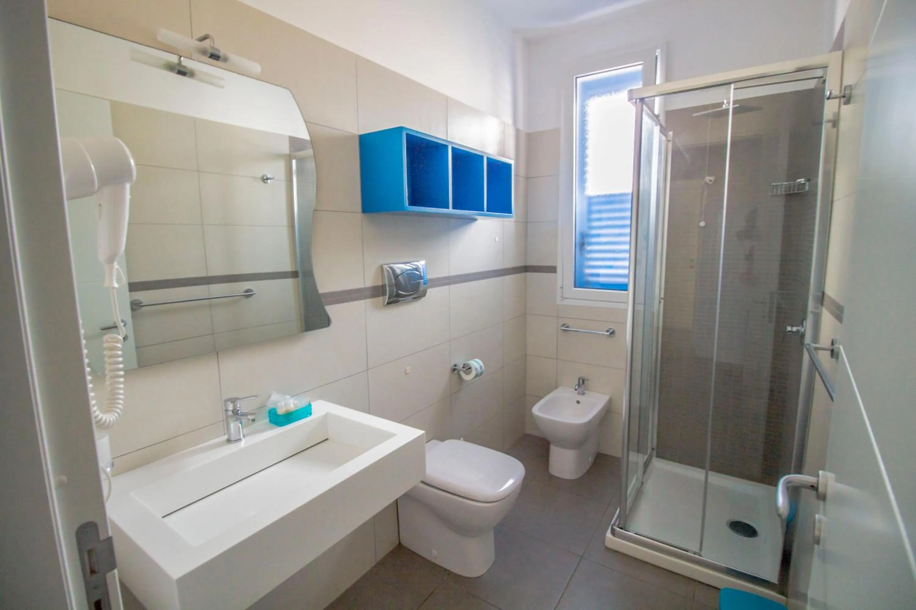 Shower in Hotel Arte Mare - camere in via del mulino 45