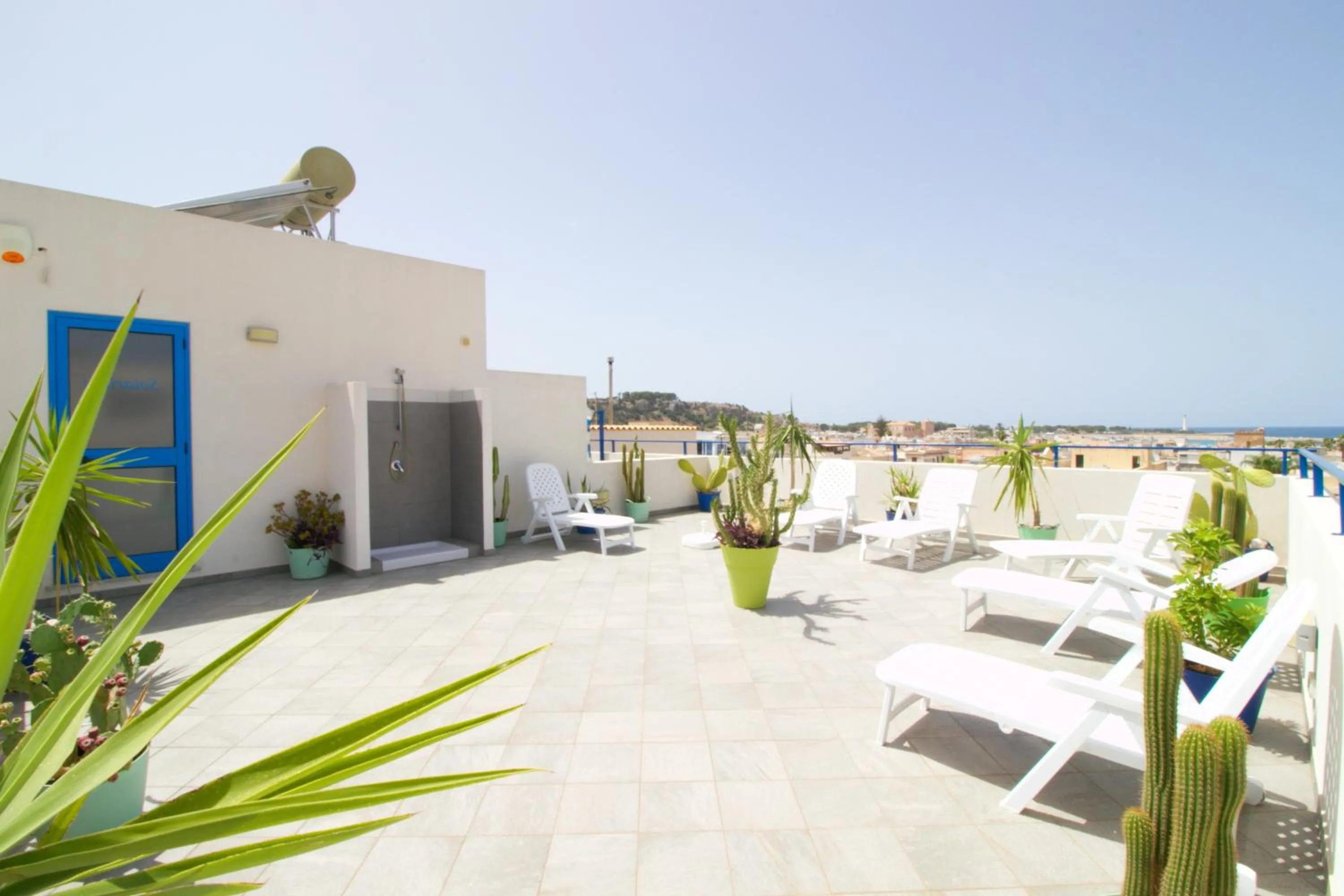 Solarium in Hotel Arte Mare - camere in via del mulino 45