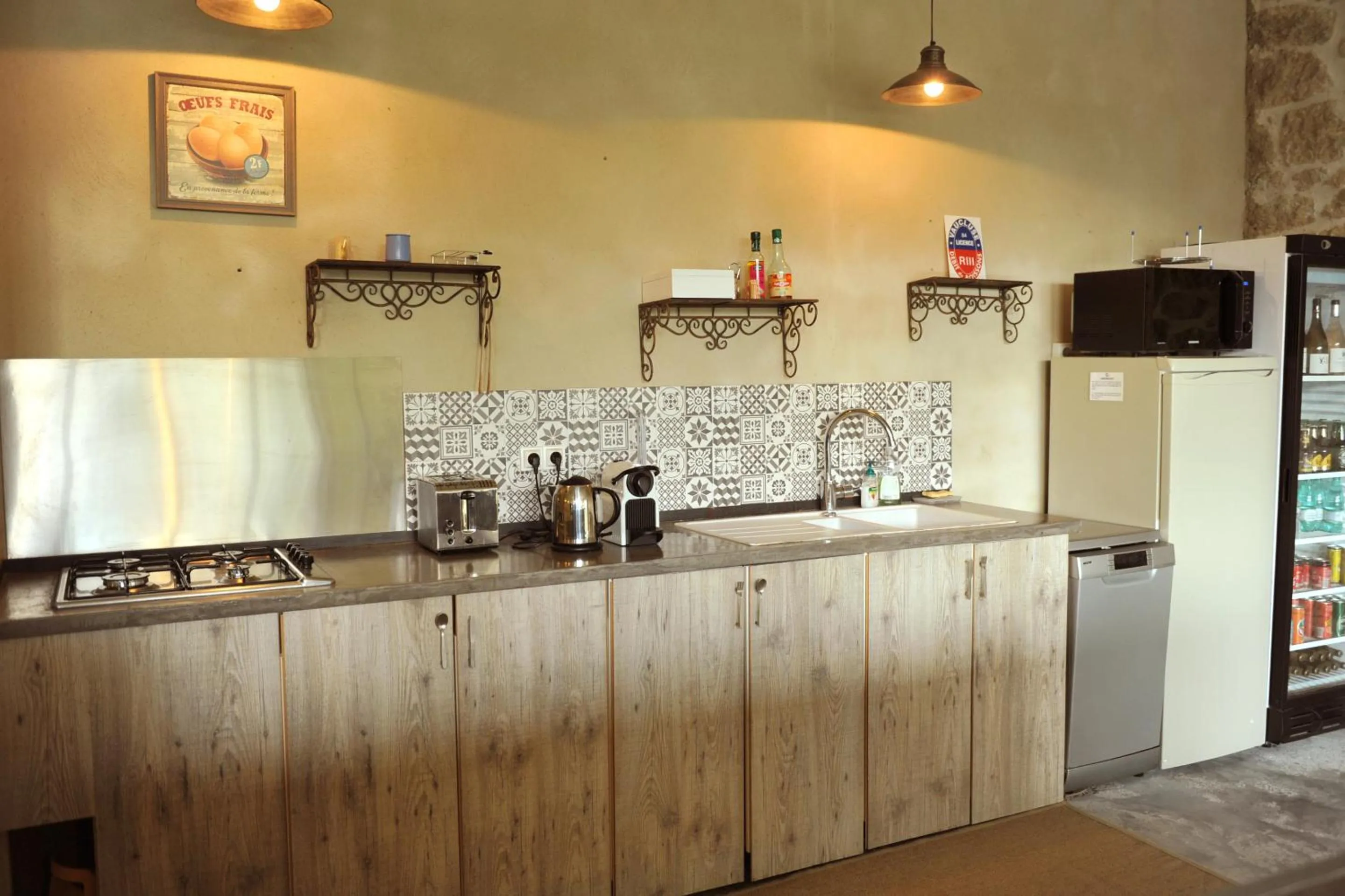 Dining area in Le Mas Terre des Anges