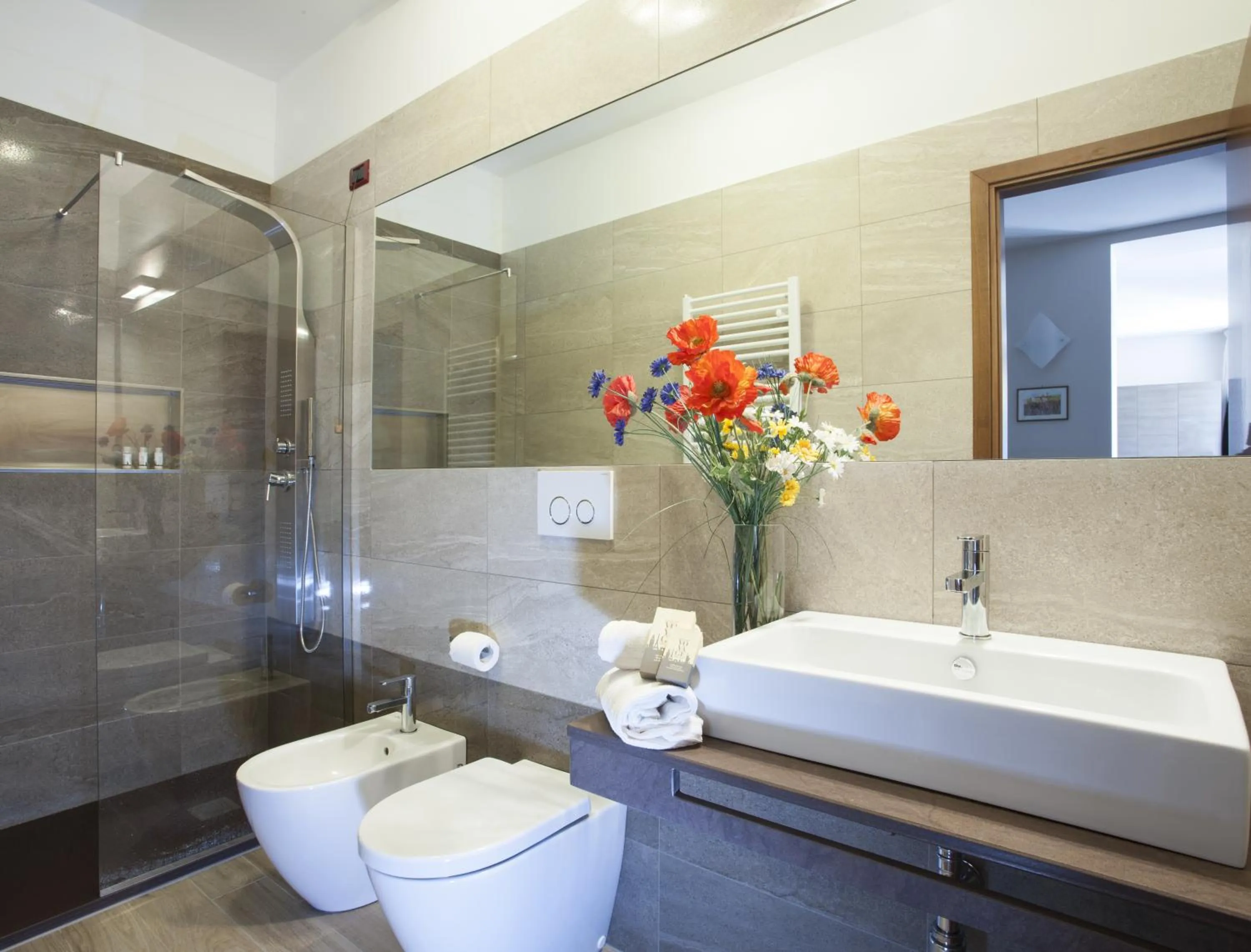 Bathroom in Residence Caffé Savona