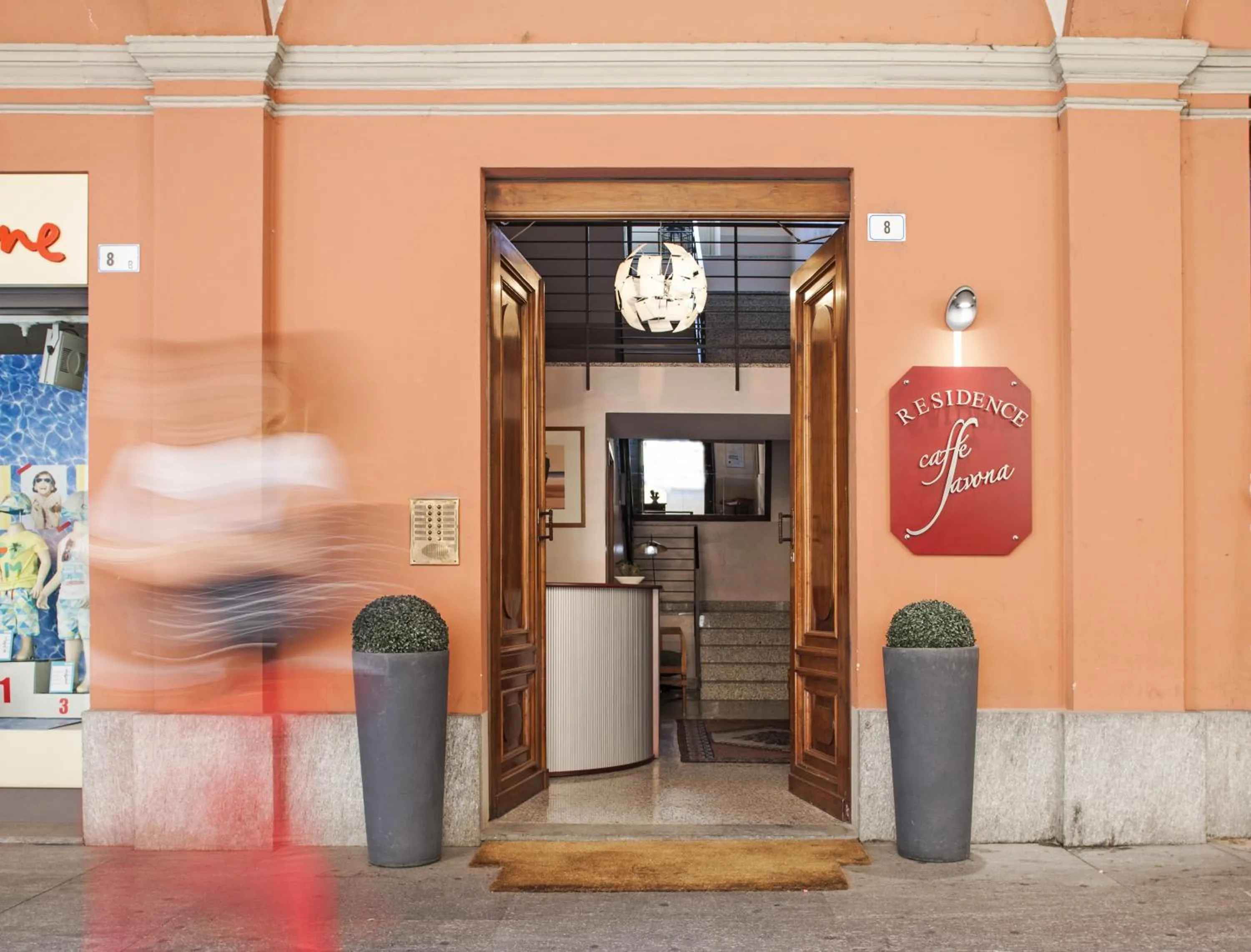 Facade/entrance in Residence Caffé Savona