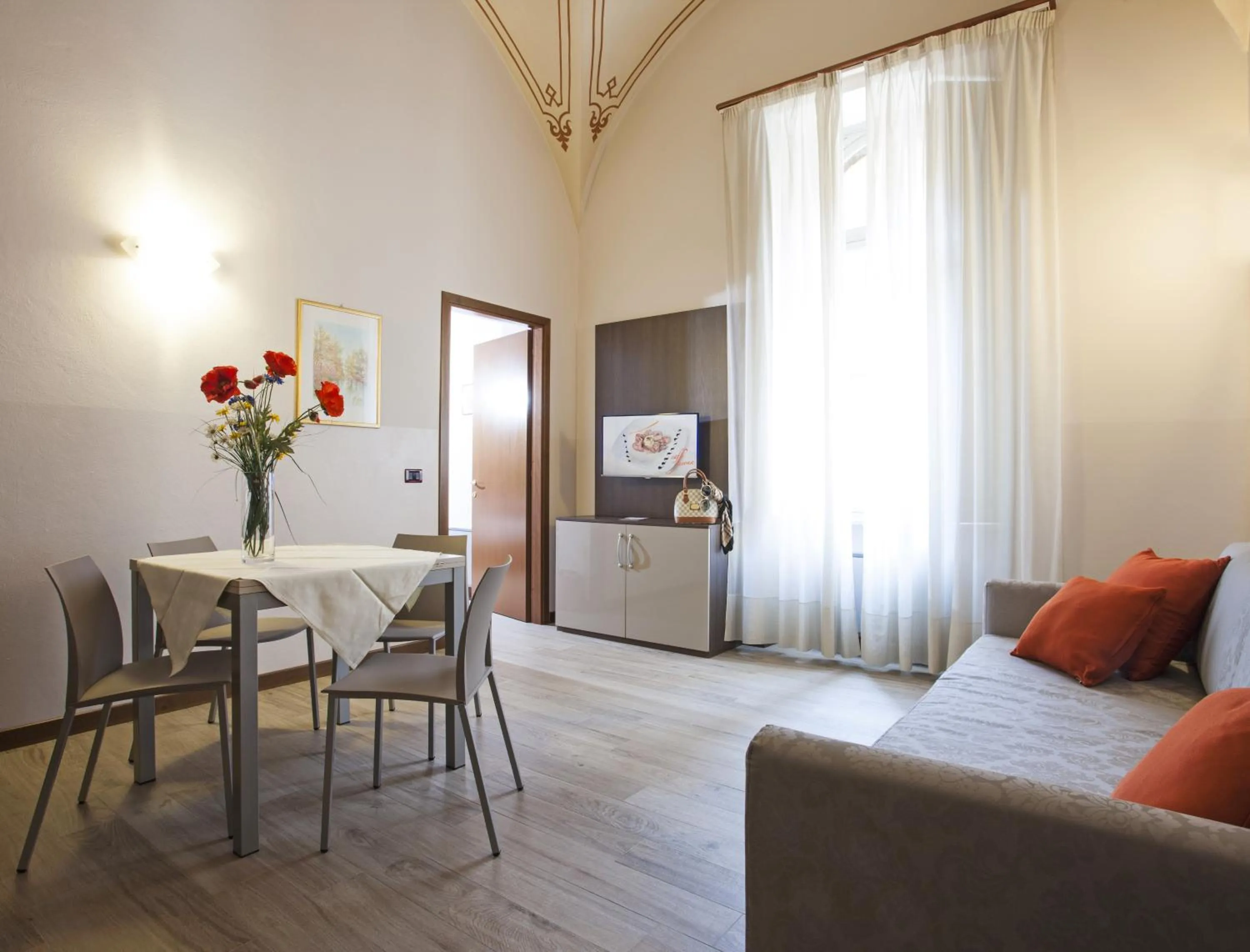 Kitchen or kitchenette in Residence Caffé Savona