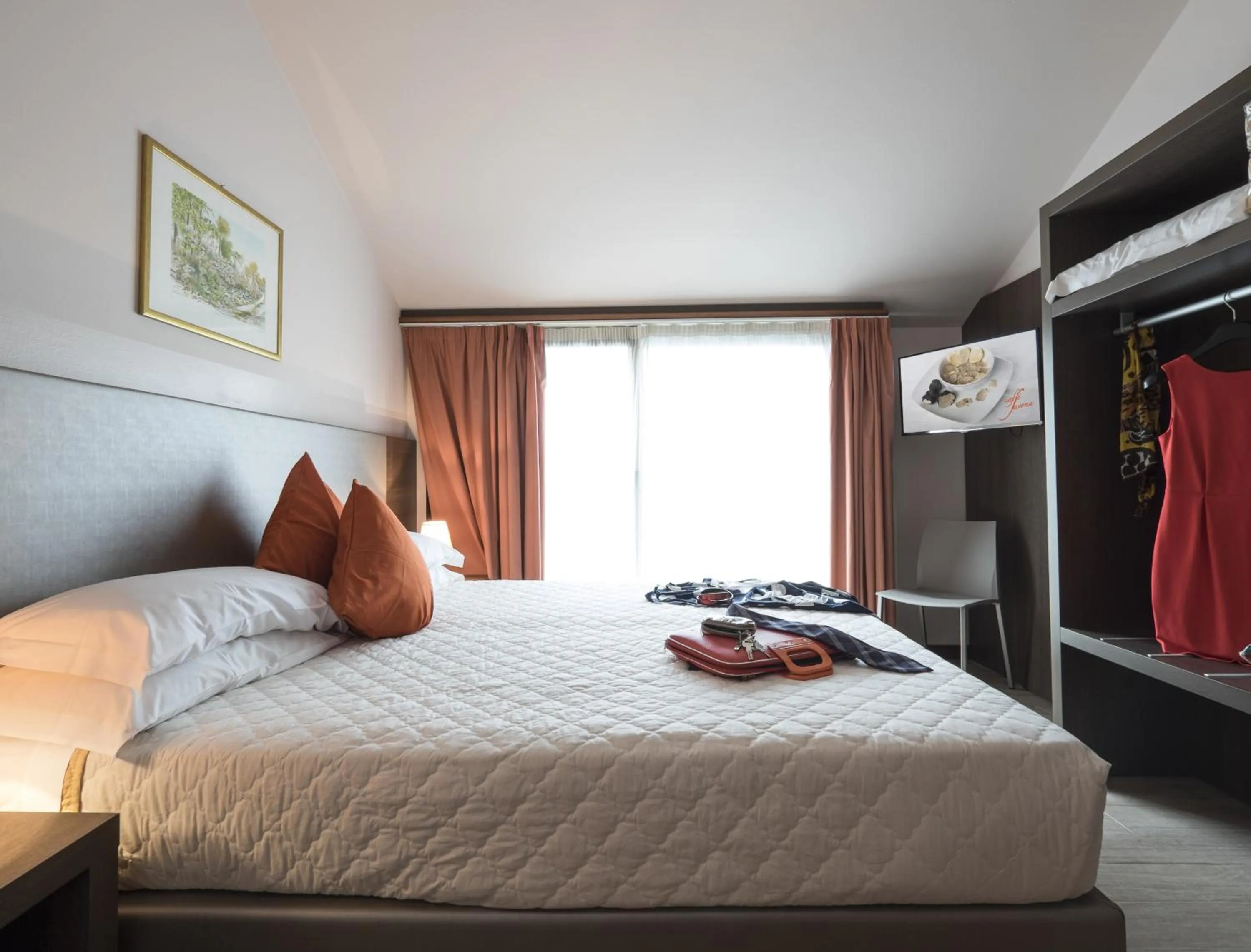 Bedroom, Bed in Residence Caffé Savona