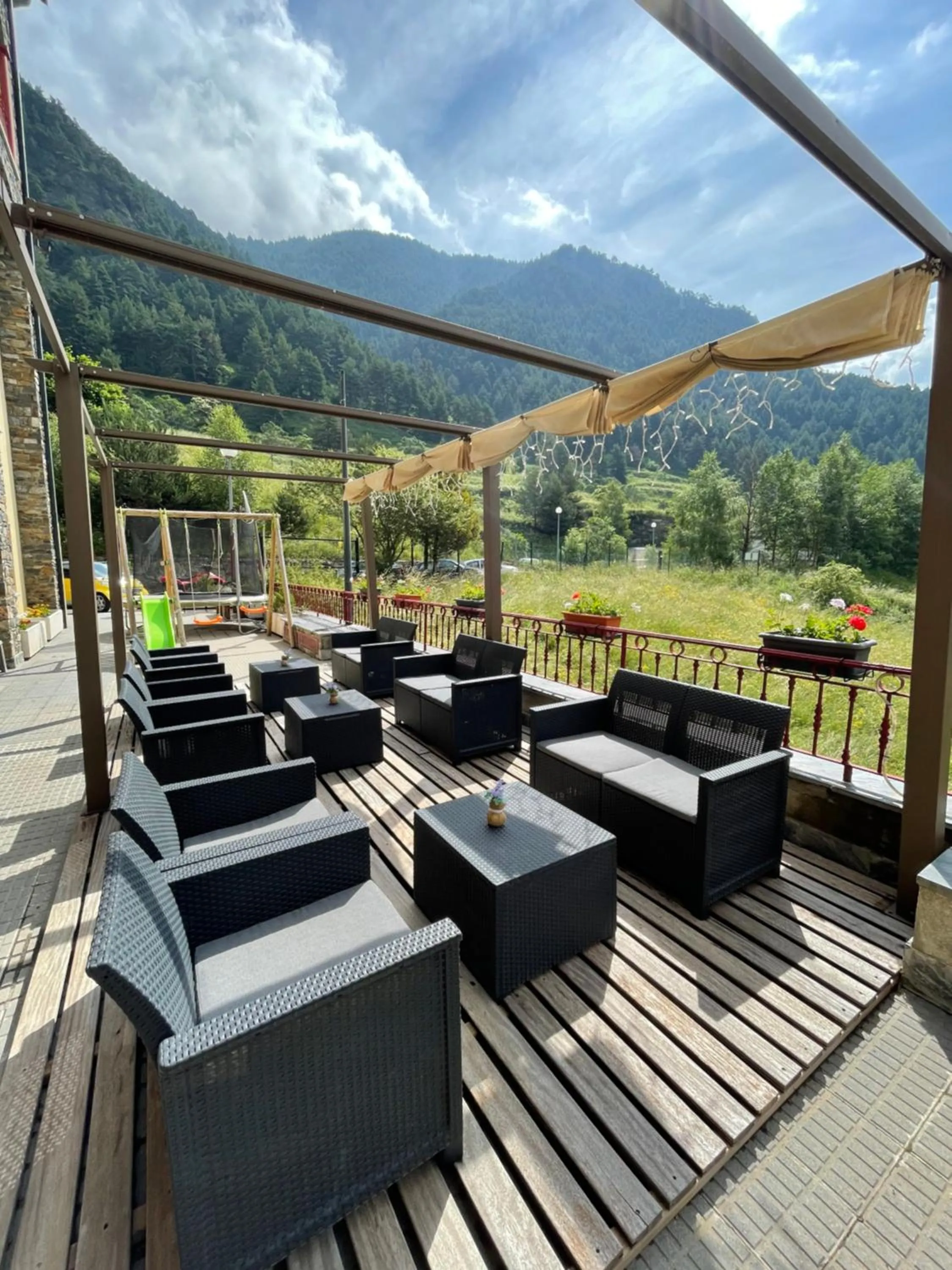 Balcony/Terrace in Aparthotel Sant Andreu