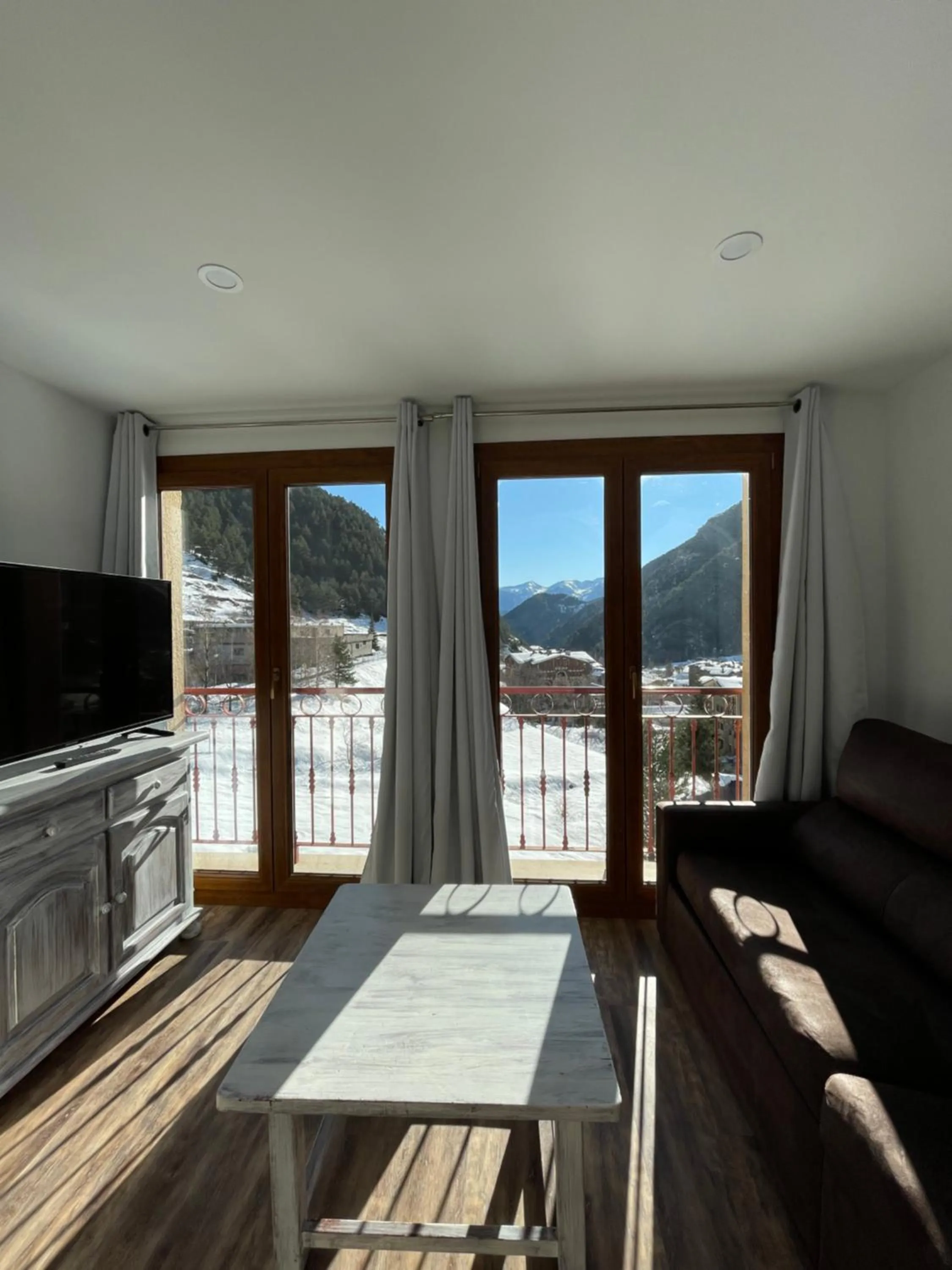 Living room in Aparthotel Sant Andreu