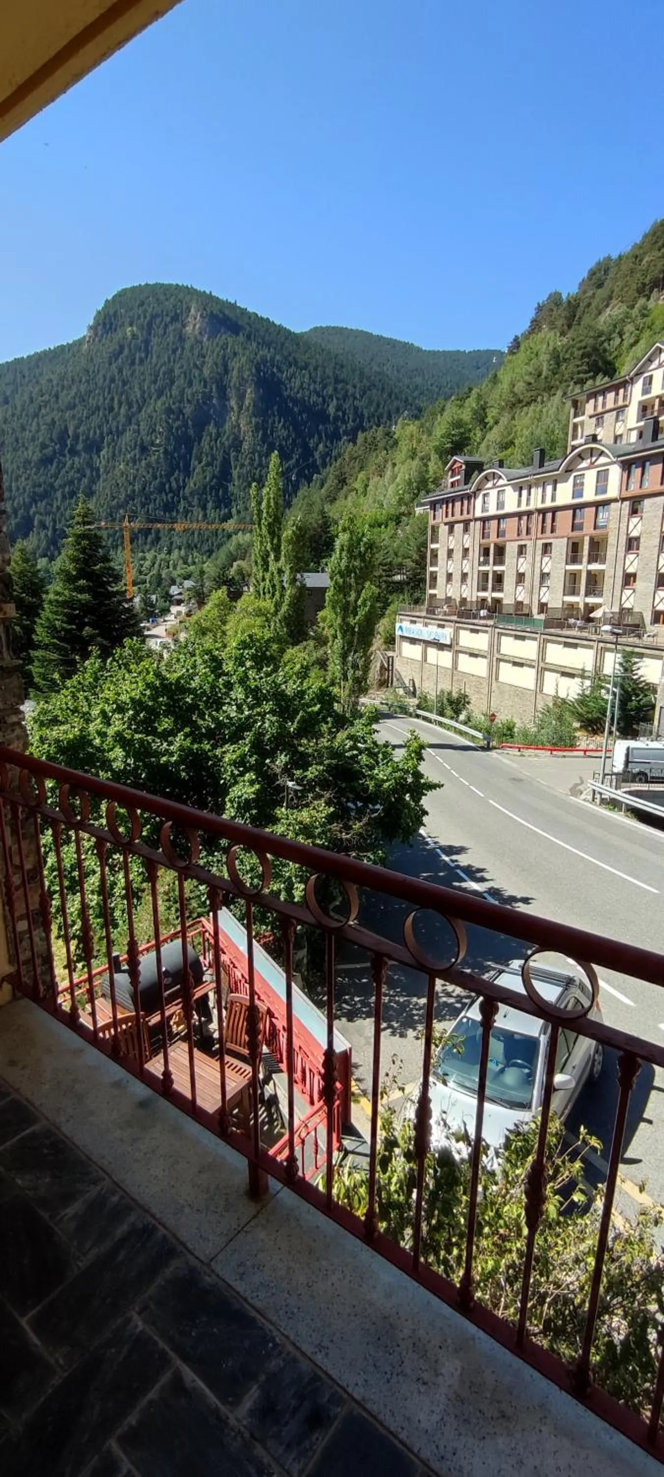 Mountain view in Aparthotel Sant Andreu