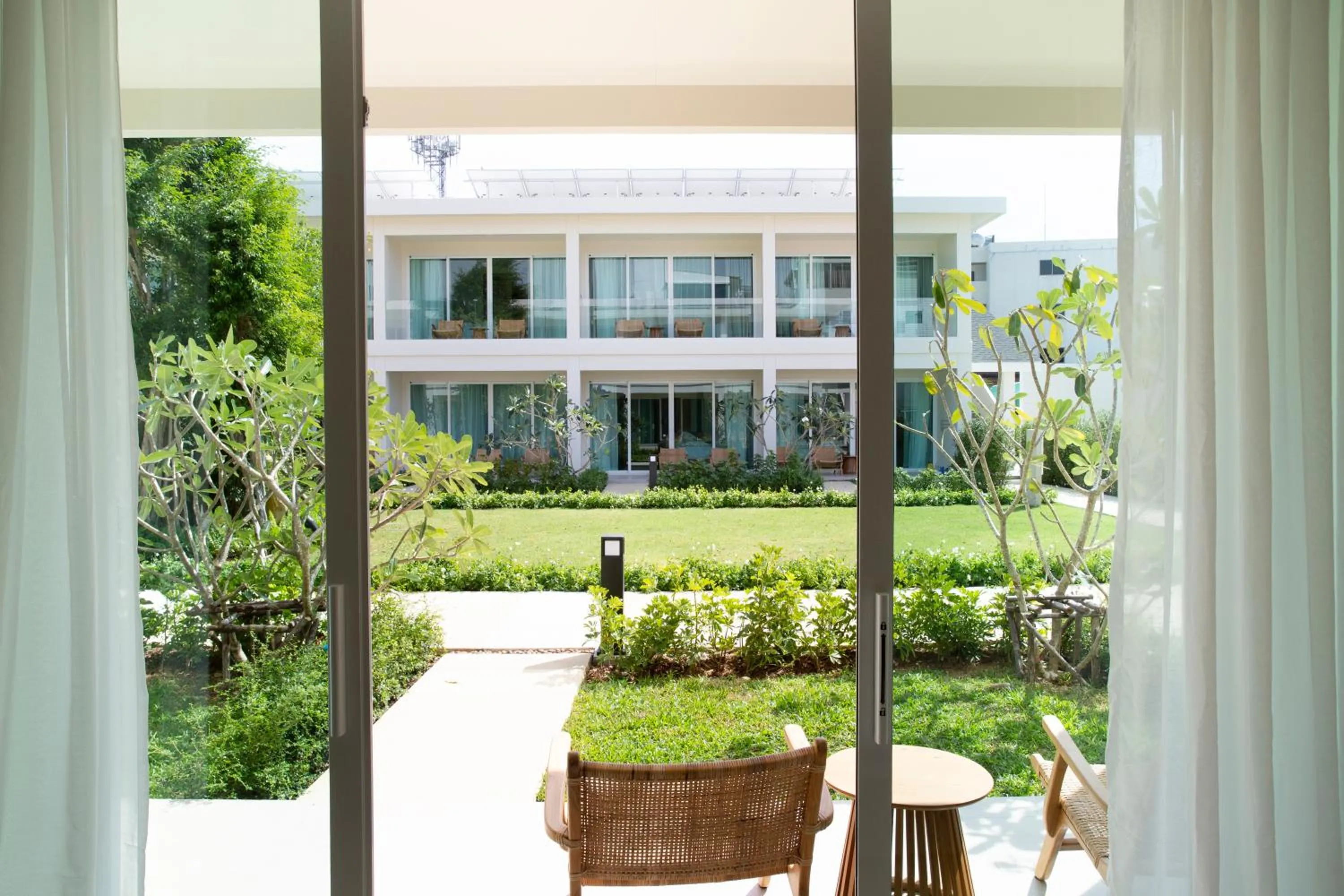 Garden view in Niranapa Boutique Resort