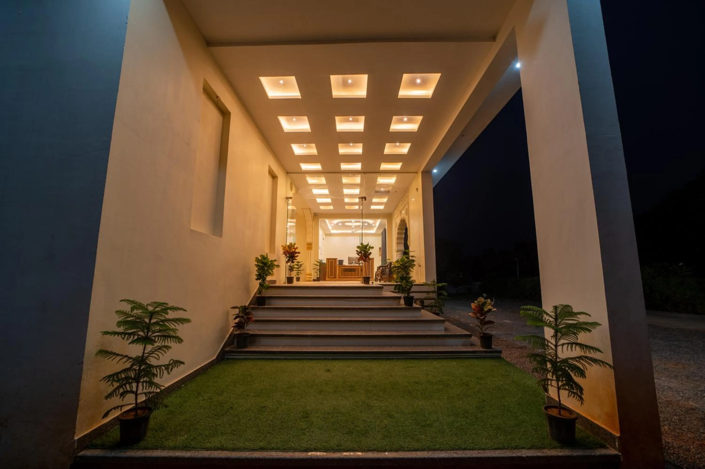 Facade/entrance in Joy Bagh Resort Pushkar
