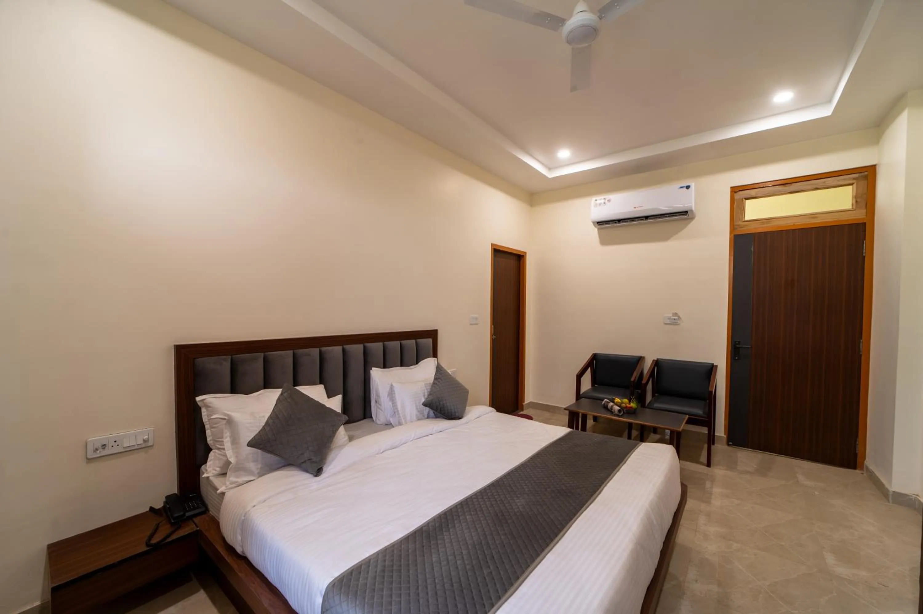 Bed in Joy Bagh Resort Pushkar