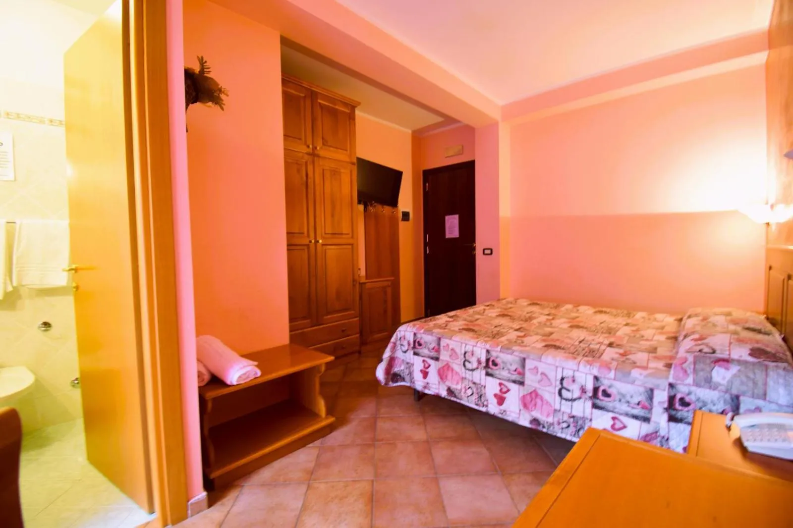 Bed in Hotel LA LOGGIA