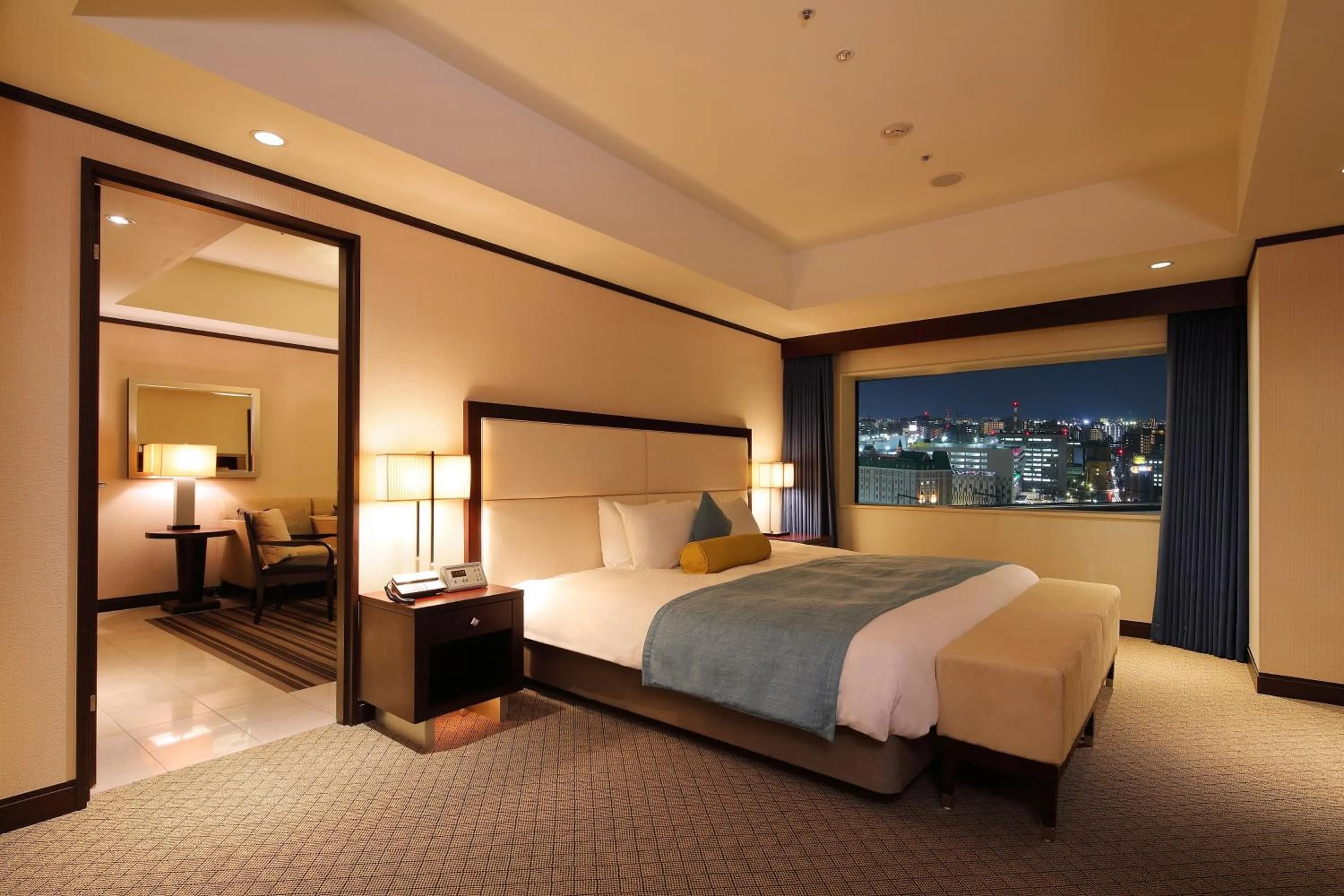 Photo of the whole room, Bed in ANA Crowne Plaza Okayama by IHG