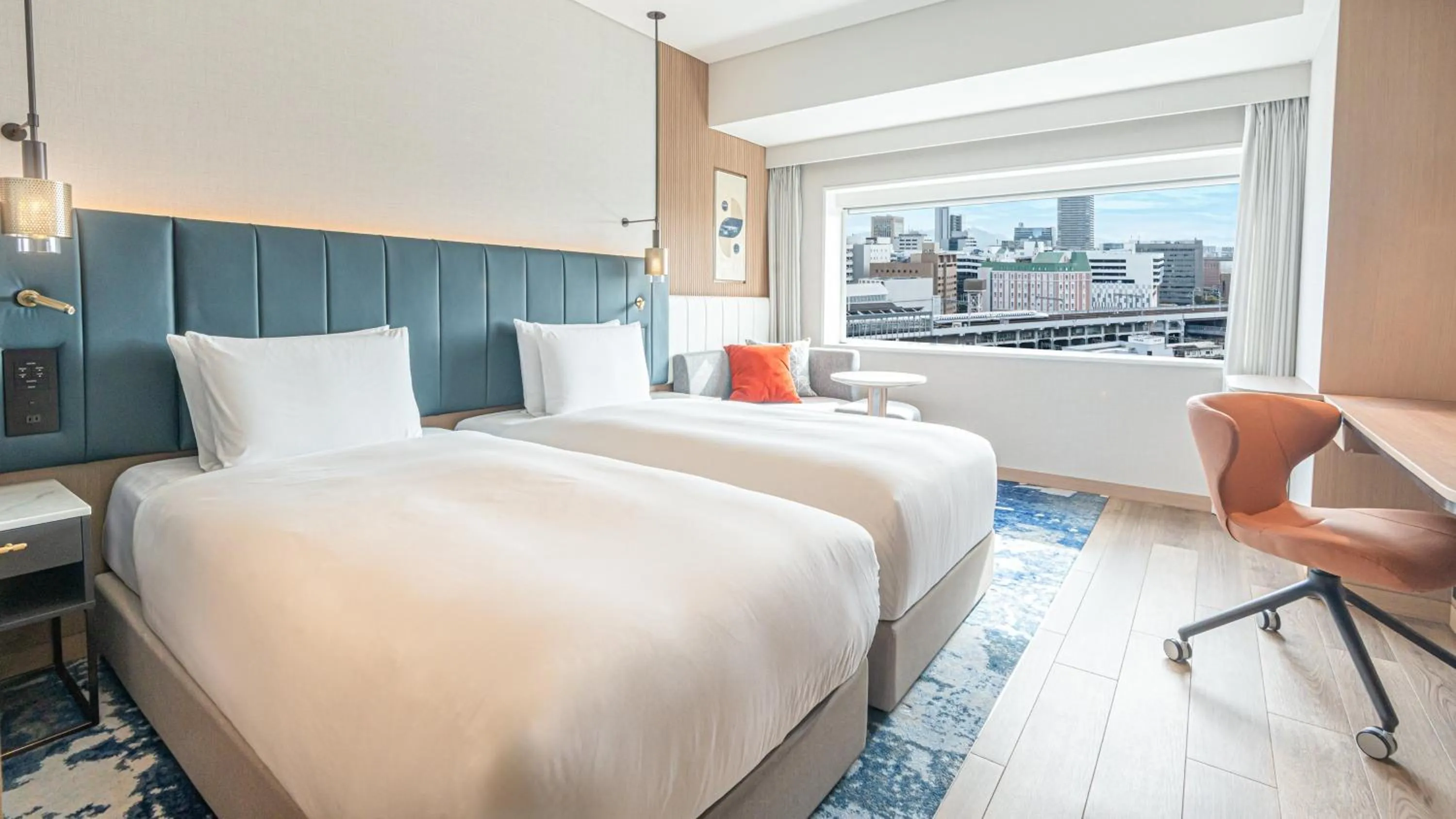 Photo of the whole room, Bed in ANA Crowne Plaza Okayama by IHG