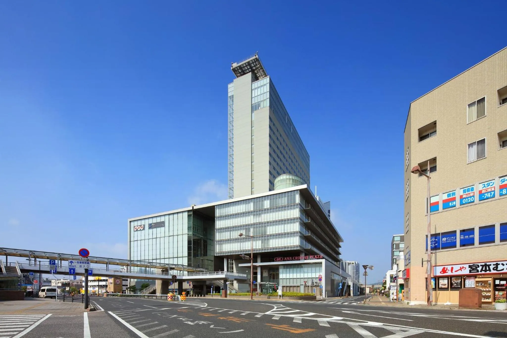 Property building in ANA Crowne Plaza Okayama by IHG
