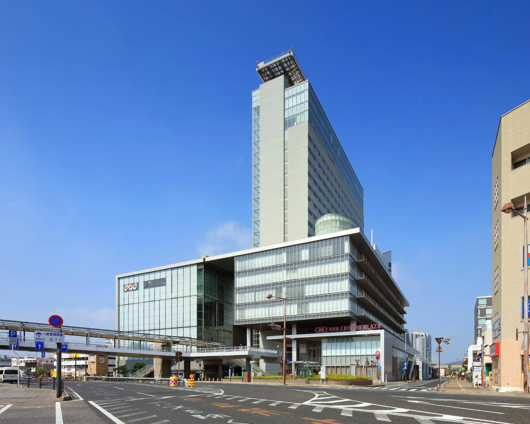 Property building in ANA Crowne Plaza Okayama by IHG
