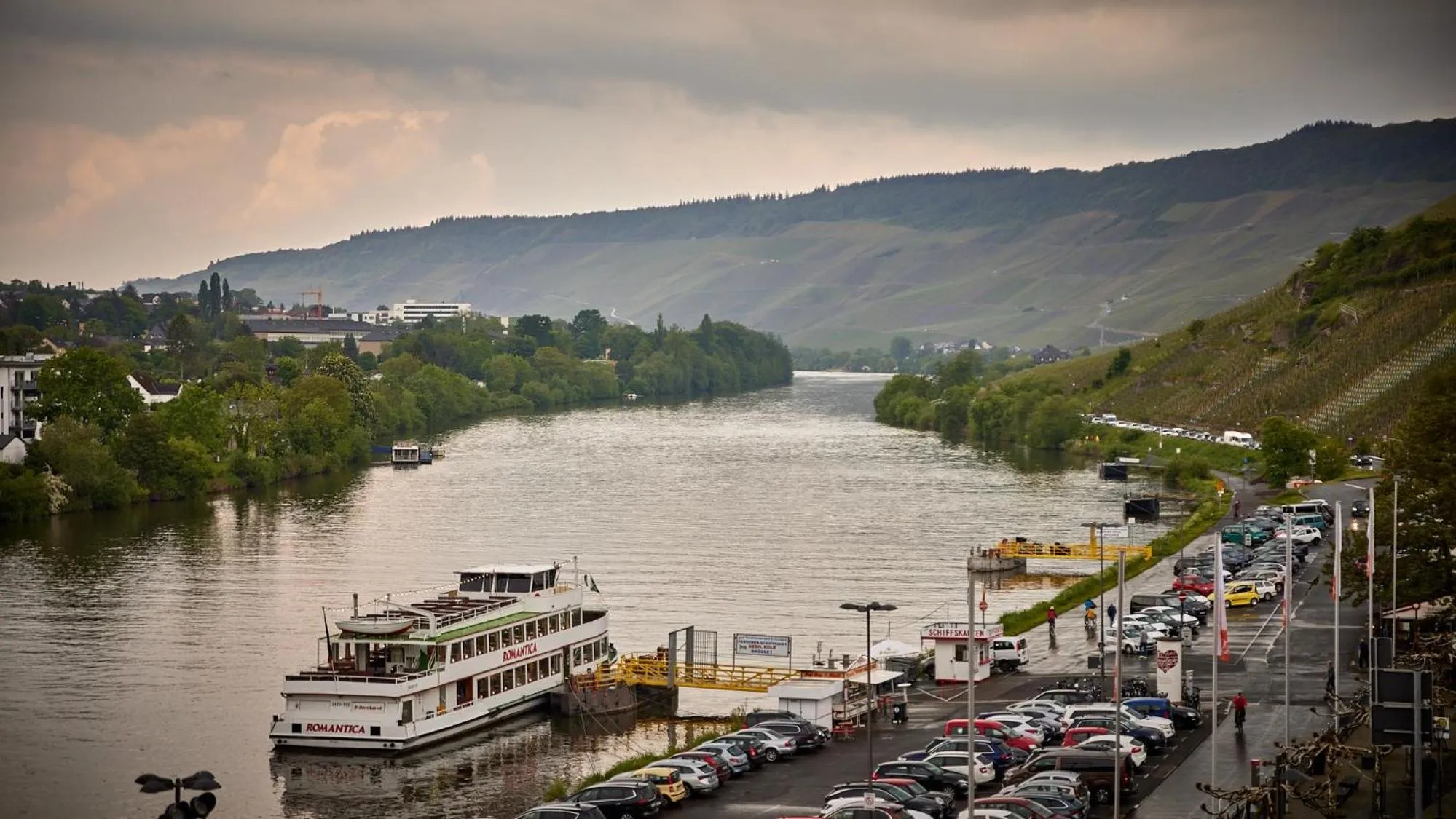 View (from property/room) in Moselhotel Römischer Kaiser