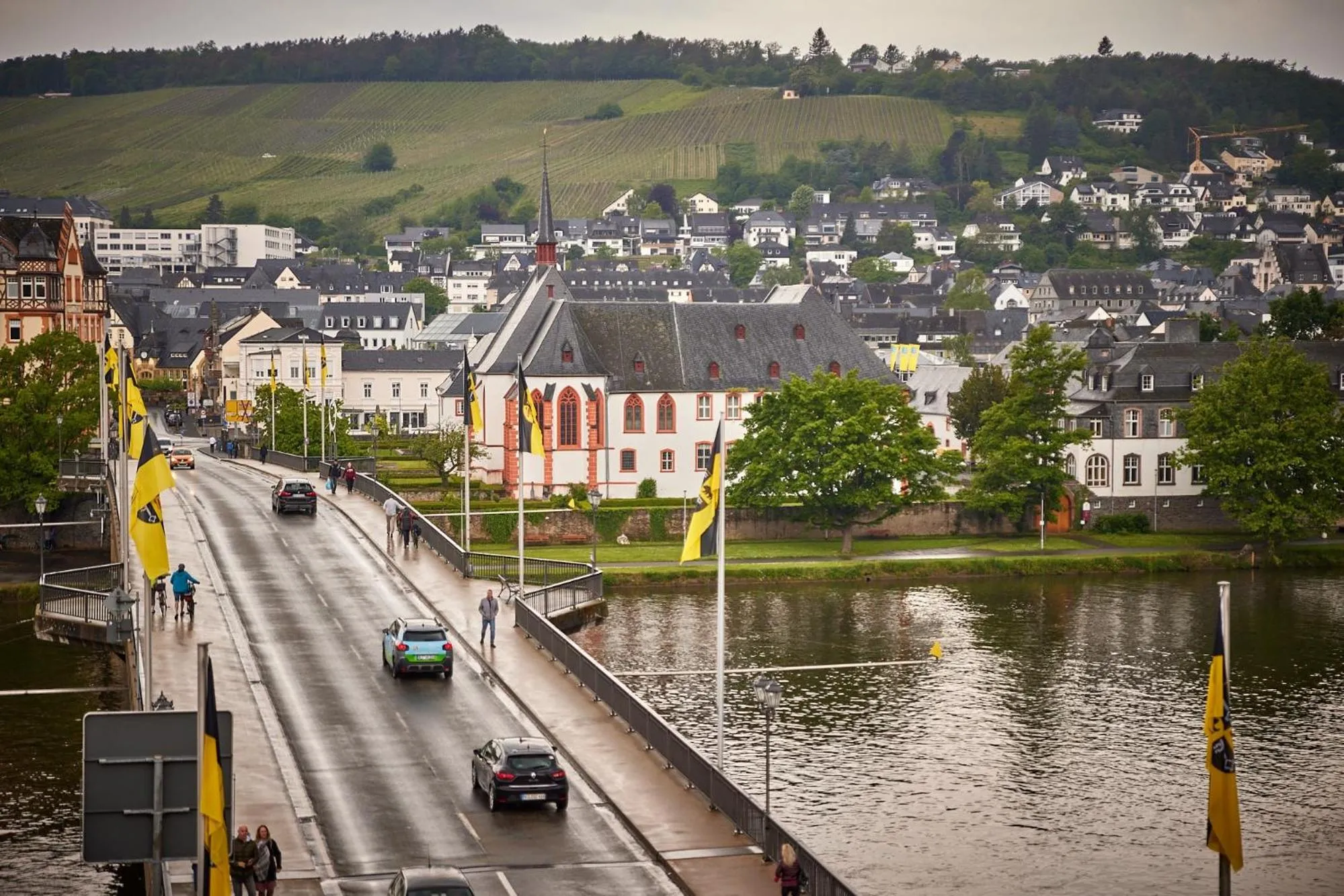 View (from property/room) in Moselhotel Römischer Kaiser